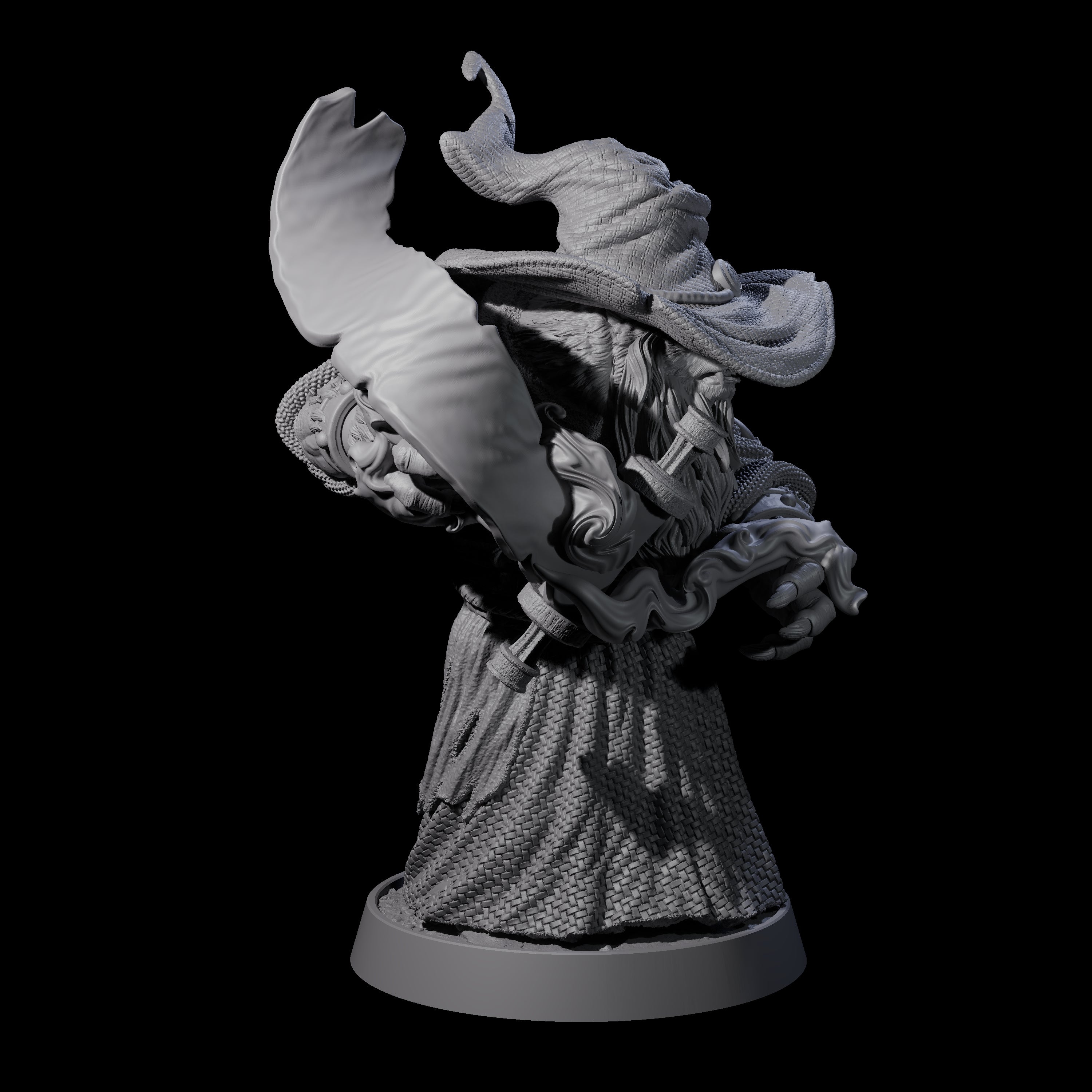 Imposing Ursine F Miniature for Dungeons and Dragons, Pathfinder or other TTRPGs