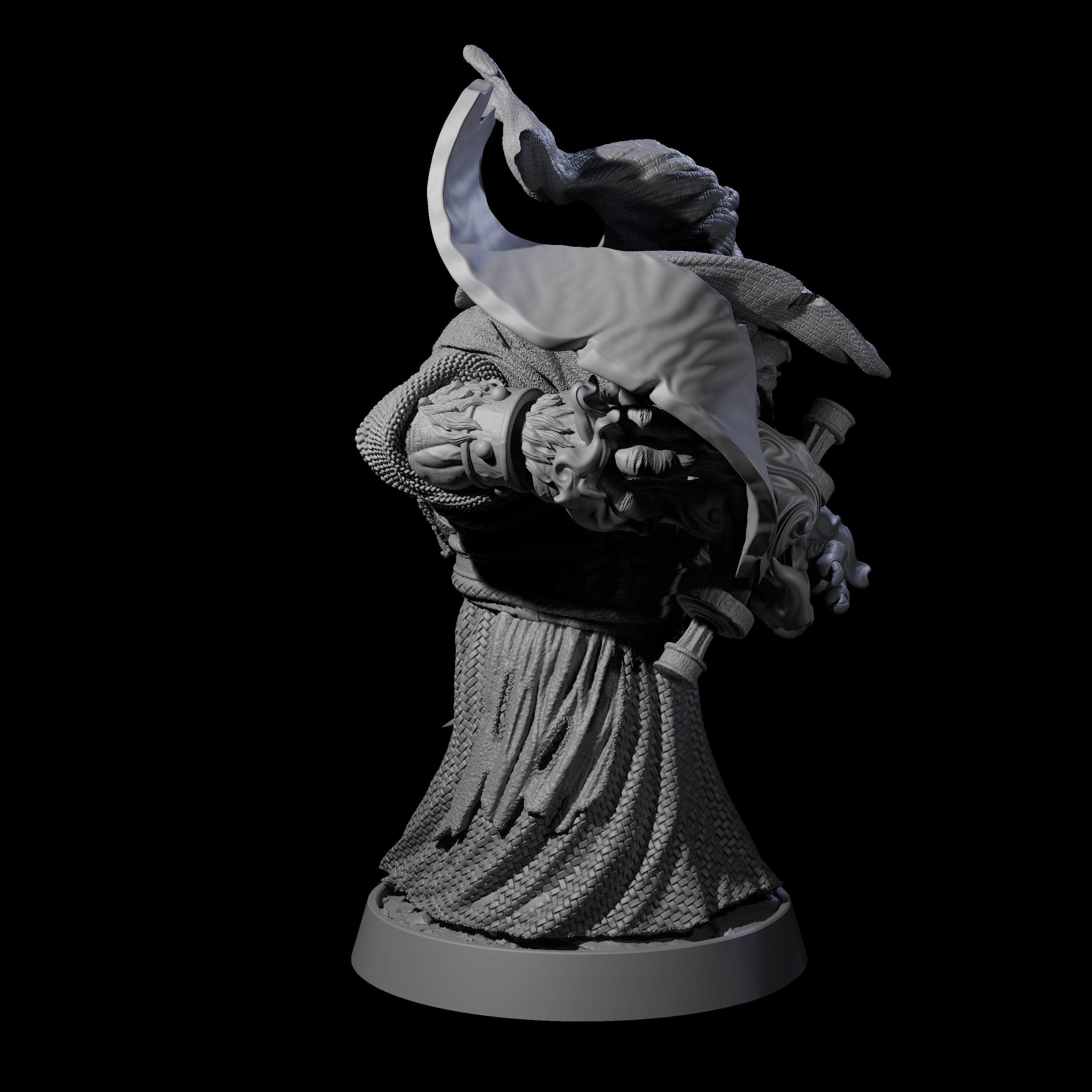 Imposing Ursine F Miniature for Dungeons and Dragons, Pathfinder or other TTRPGs