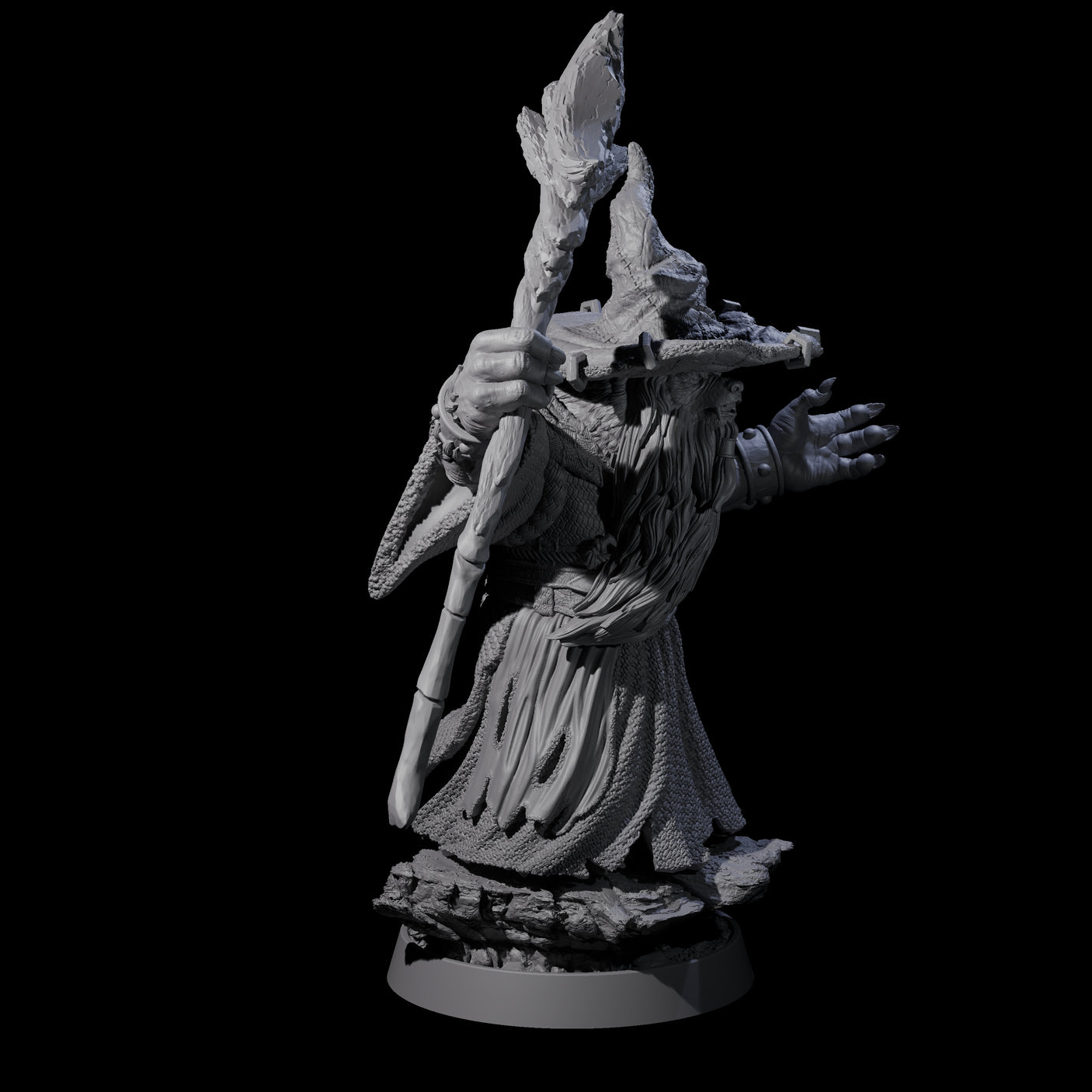 Imposing Ursine H Miniature for Dungeons and Dragons, Pathfinder or other TTRPGs