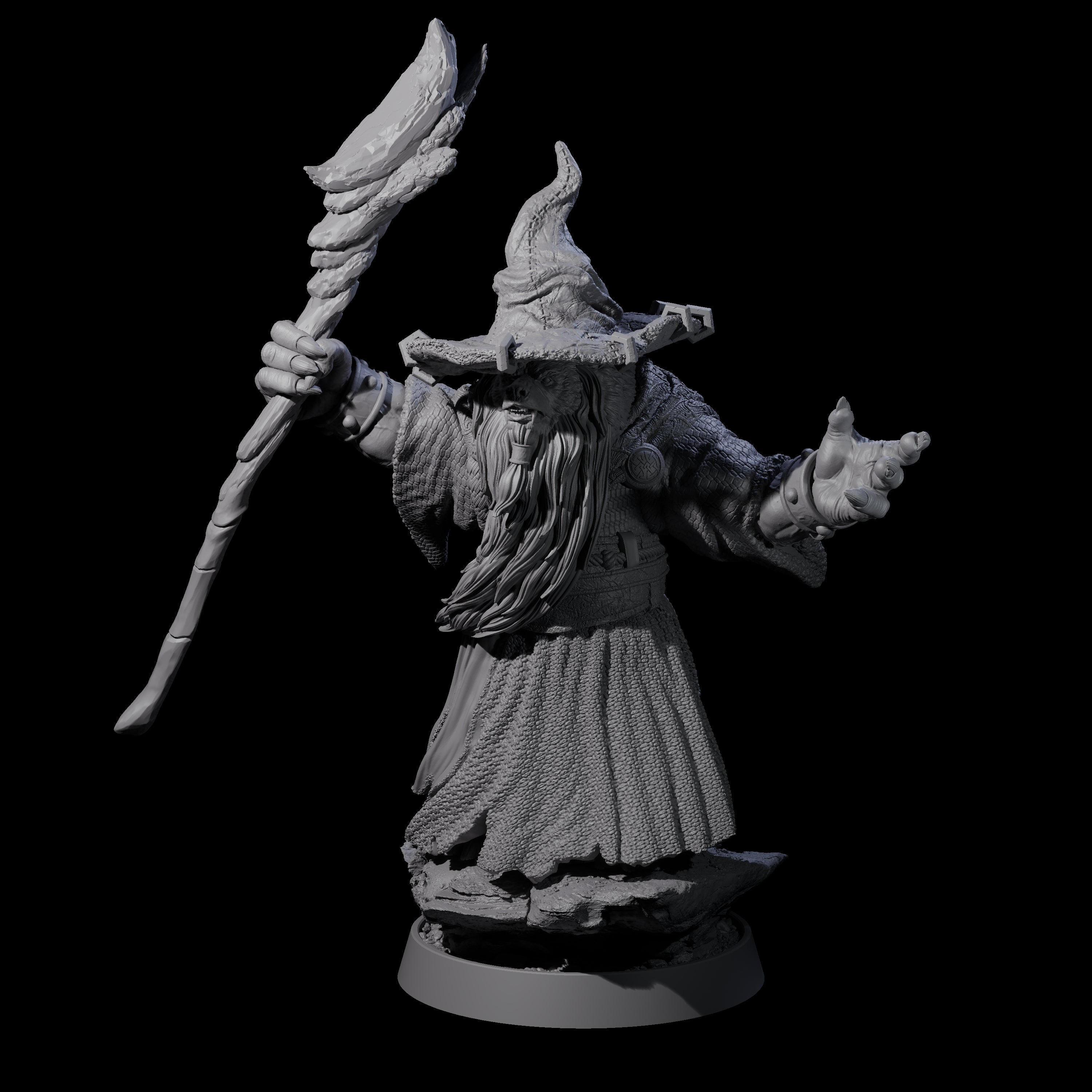 Imposing Ursine H Miniature for Dungeons and Dragons, Pathfinder or other TTRPGs