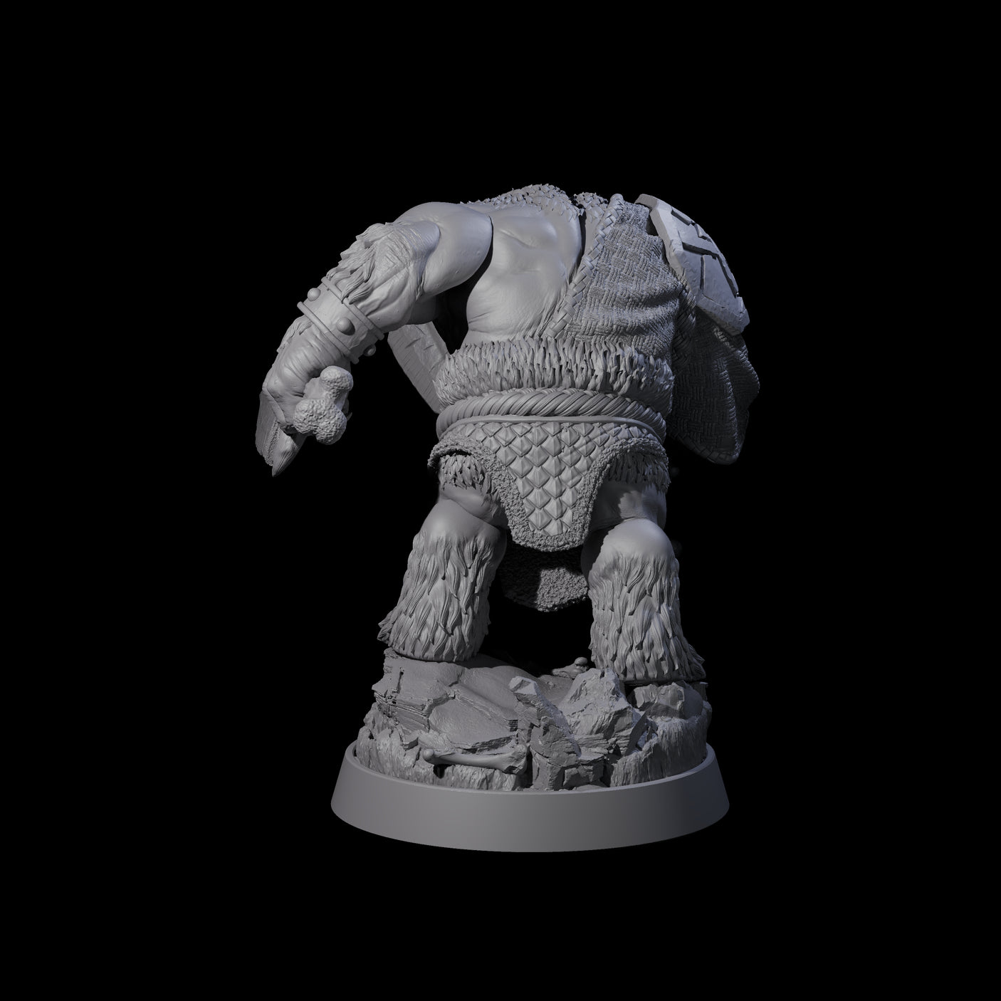 Imposing Ursine I Miniature for Dungeons and Dragons, Pathfinder or other TTRPGs