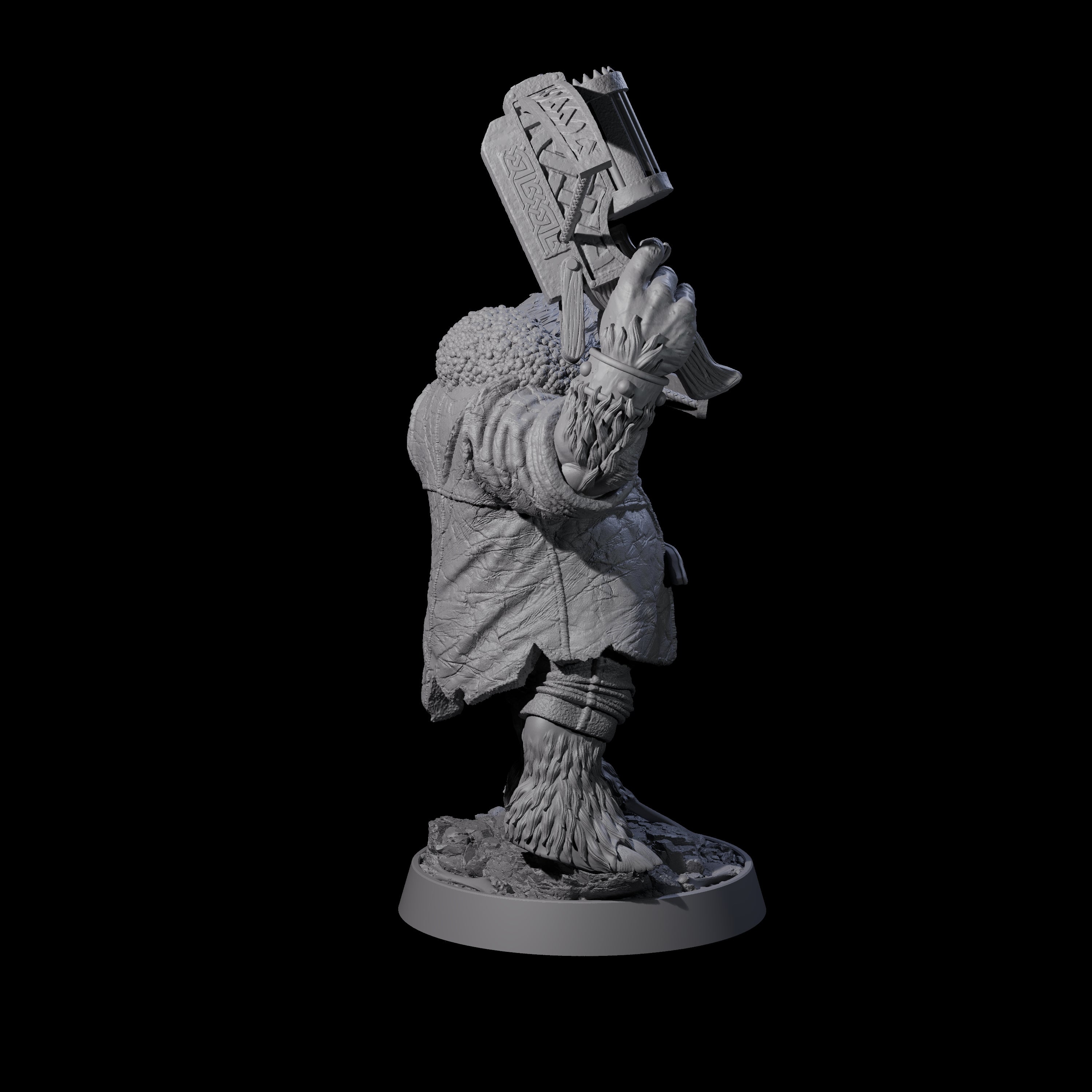Imposing Ursine K Miniature for Dungeons and Dragons, Pathfinder or other TTRPGs