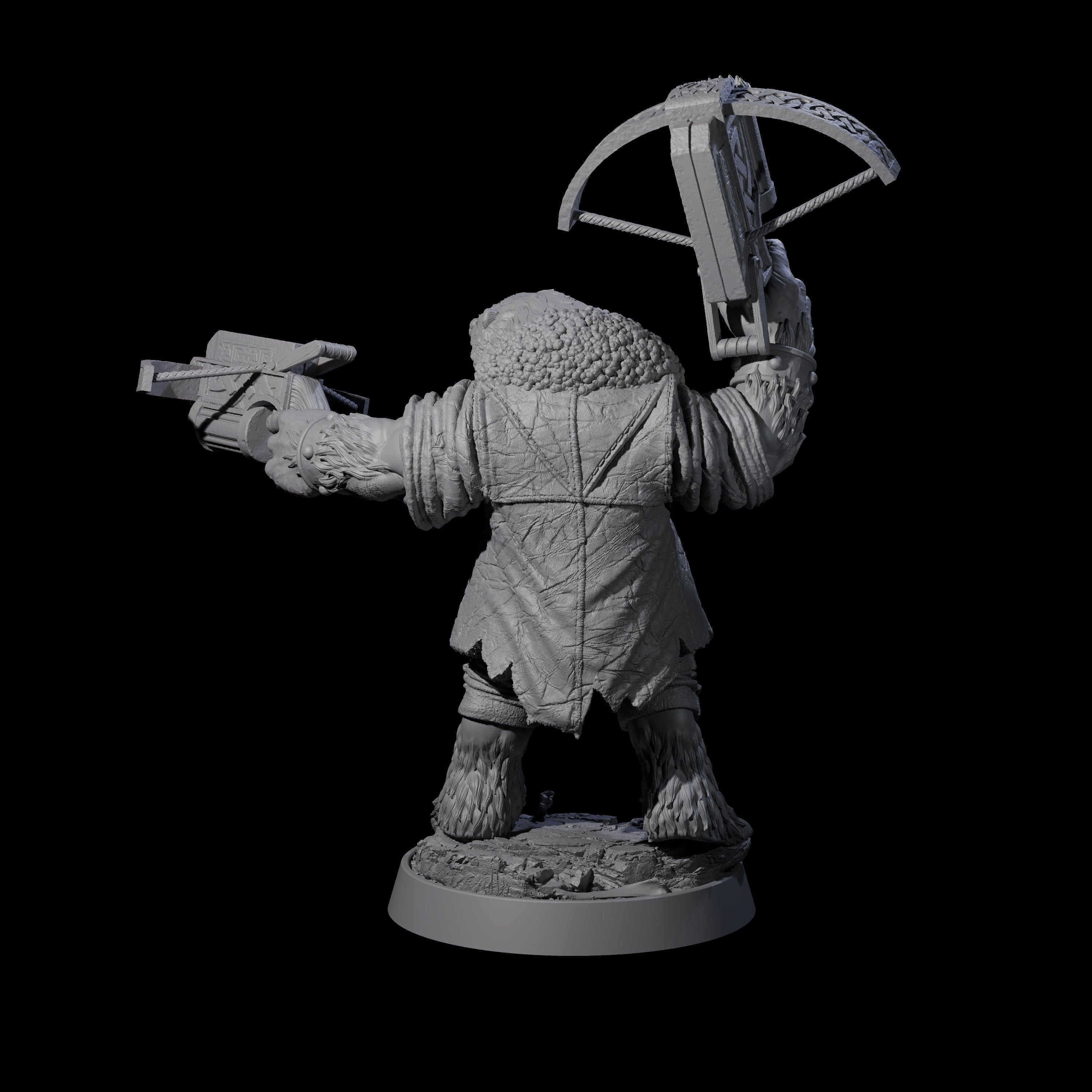 Imposing Ursine K Miniature for Dungeons and Dragons, Pathfinder or other TTRPGs