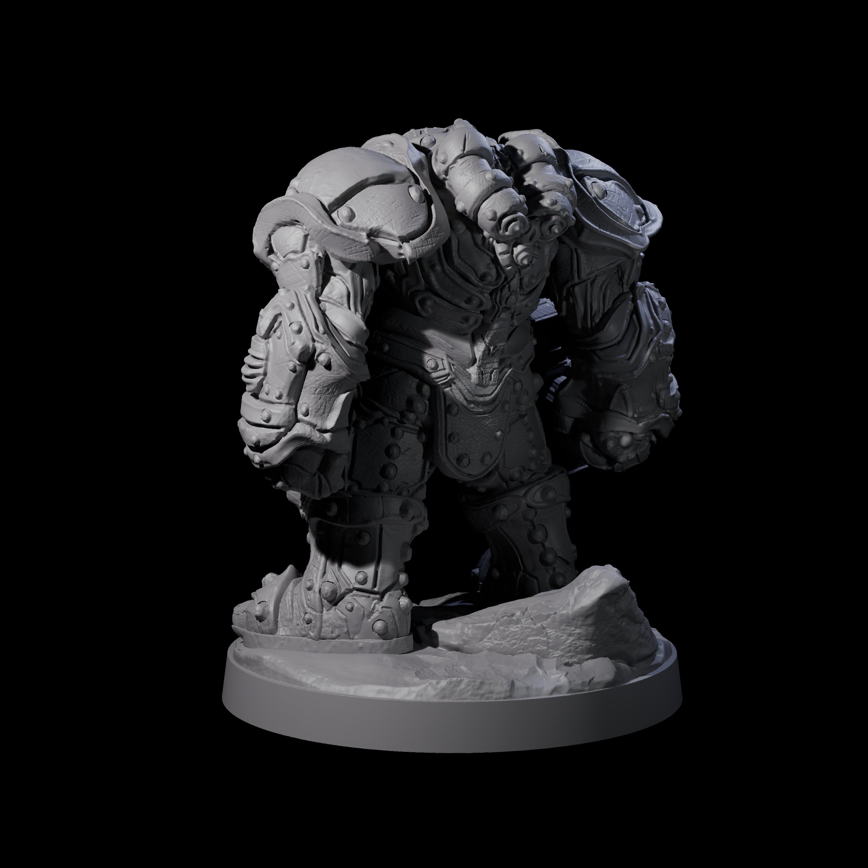 Imposing Warforged Juggernauts A Miniature for Dungeons and Dragons, Pathfinder or other TTRPGs