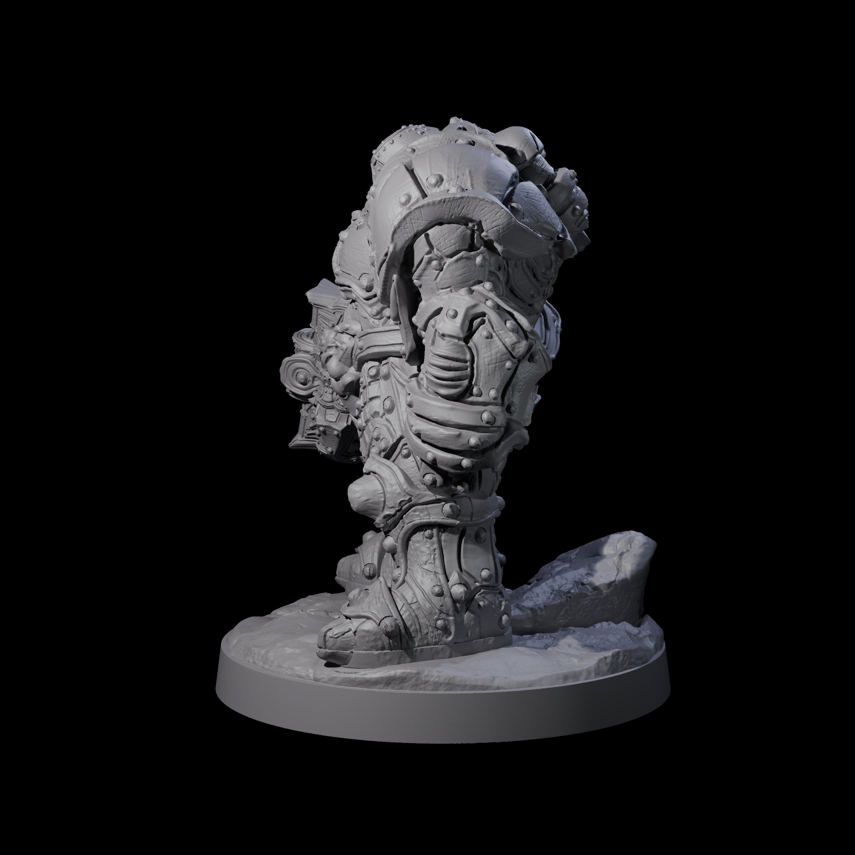 Imposing Warforged Juggernauts A Miniature for Dungeons and Dragons, Pathfinder or other TTRPGs