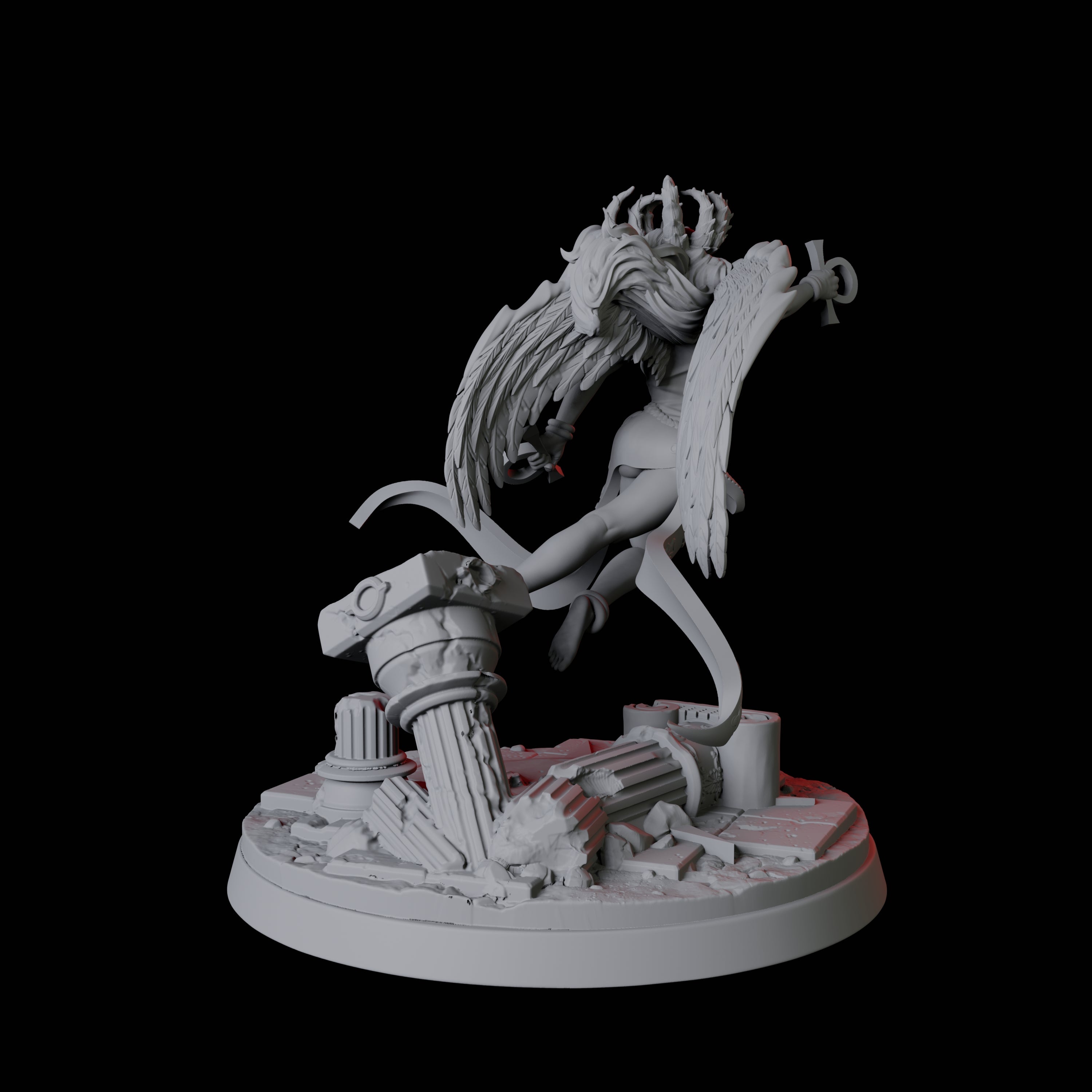 Inanna, Goddess of Love Miniature for Dungeons and Dragons, Pathfinder or other TTRPGs