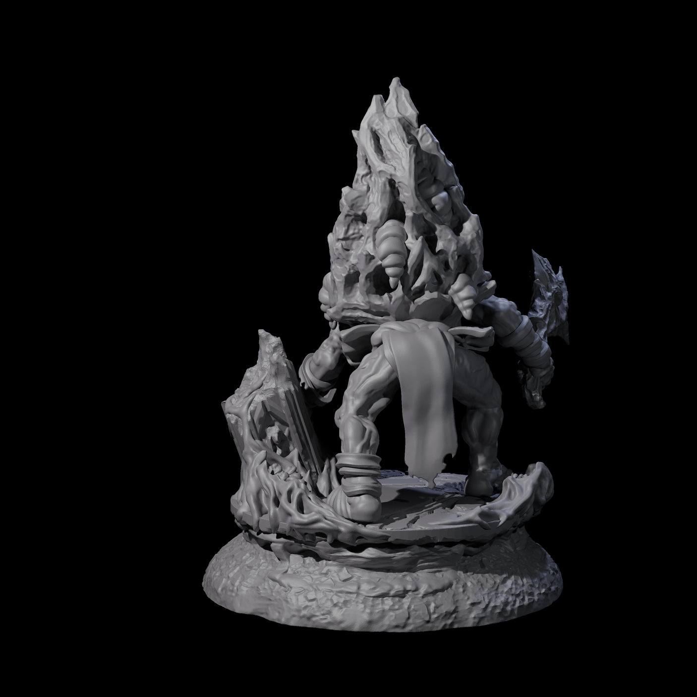 Infected Hive Thrall A Miniature for Dungeons and Dragons, Pathfinder or other TTRPGs
