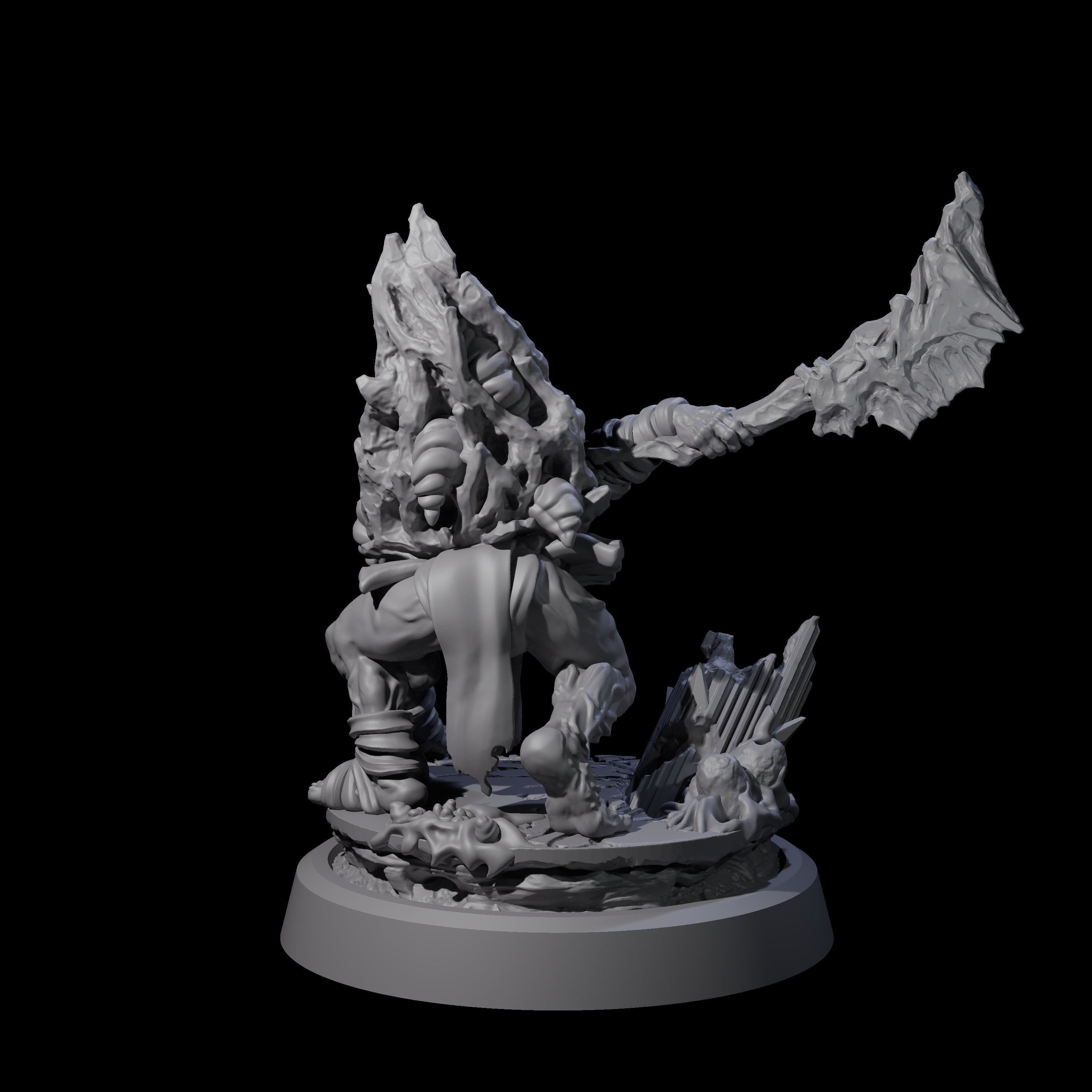 Infected Hive Thrall B Miniature for Dungeons and Dragons, Pathfinder or other TTRPGs