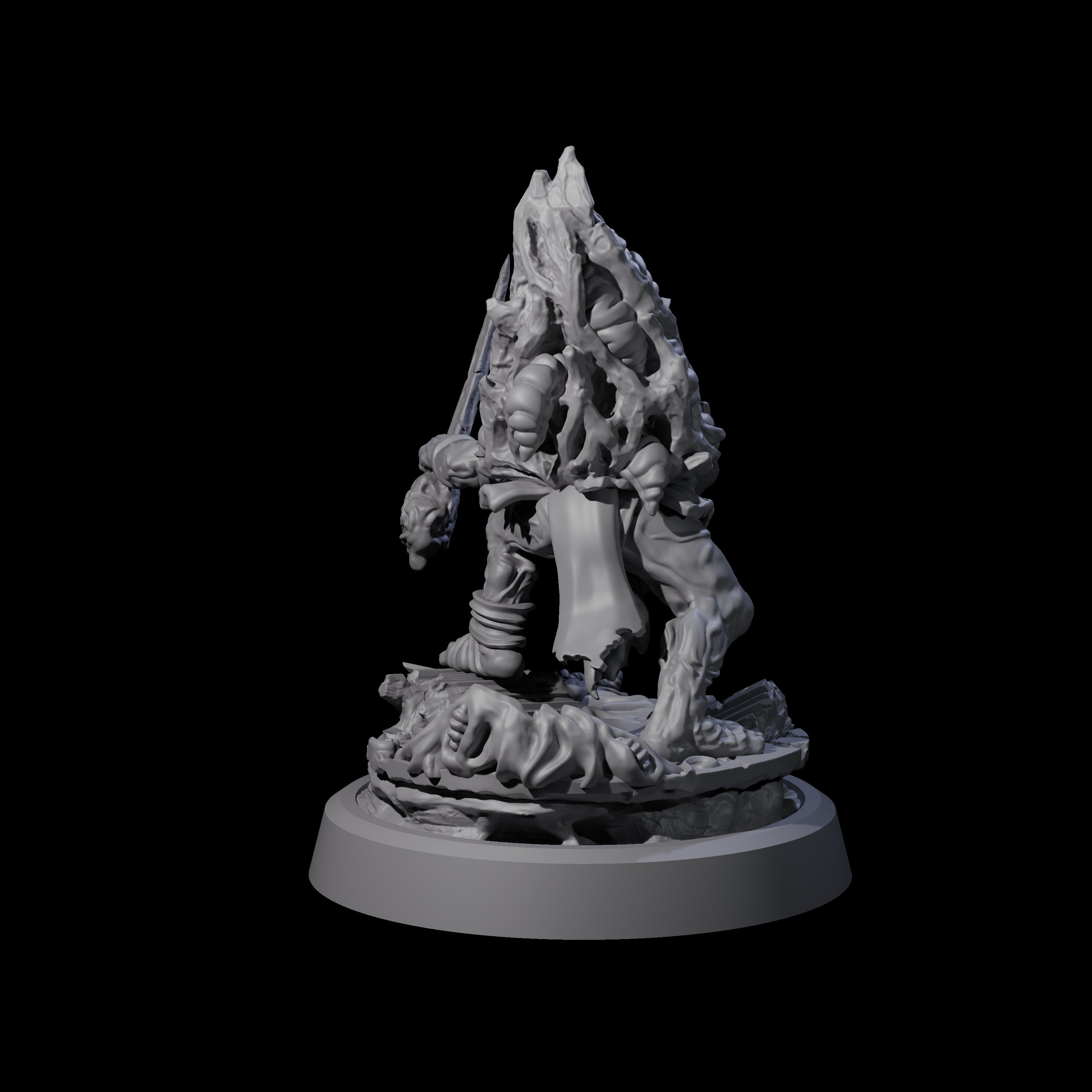 Infected Hive Thrall D Miniature for Dungeons and Dragons, Pathfinder or other TTRPGs
