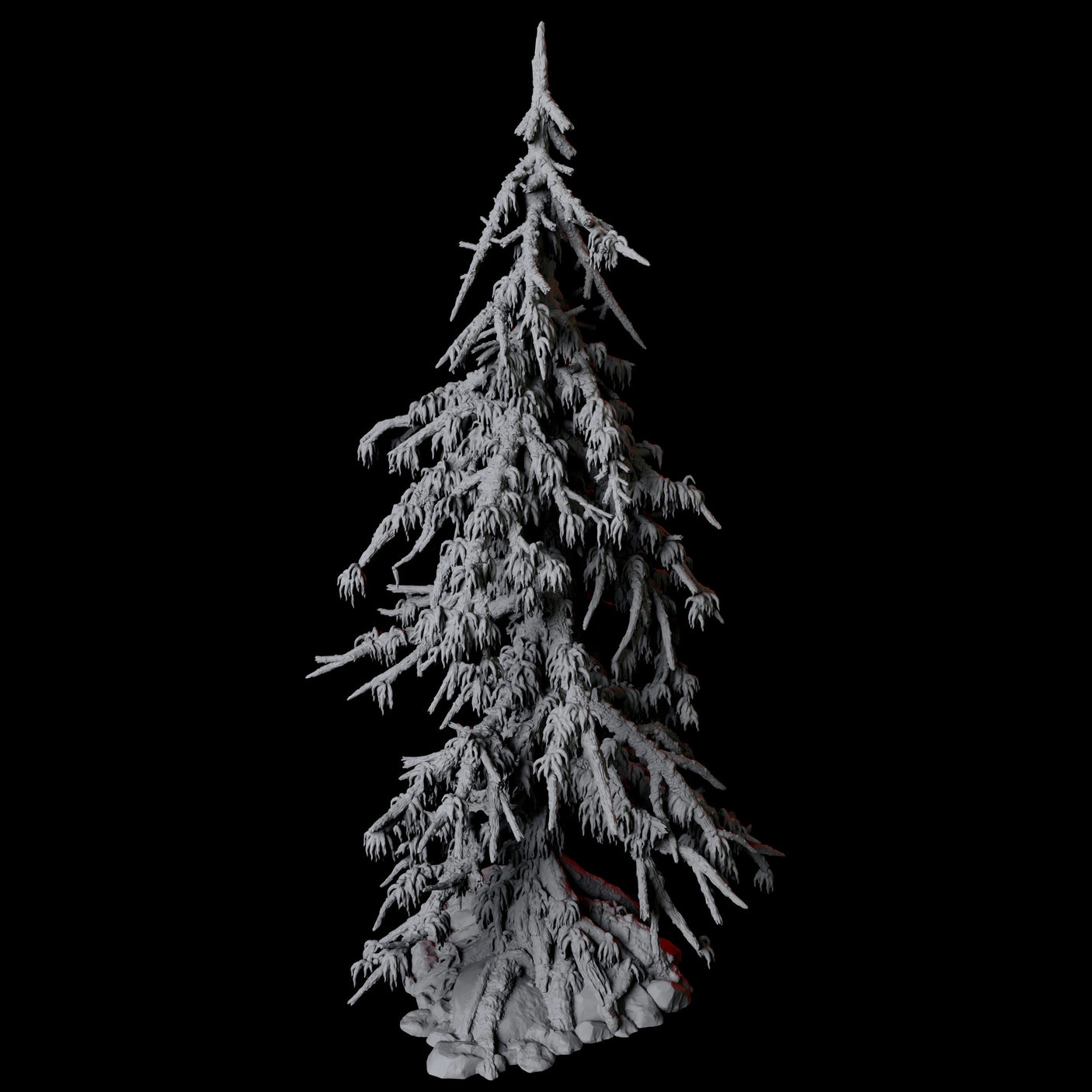 Infected Tree C Miniature for Dungeons and Dragons, Pathfinder or other TTRPGs