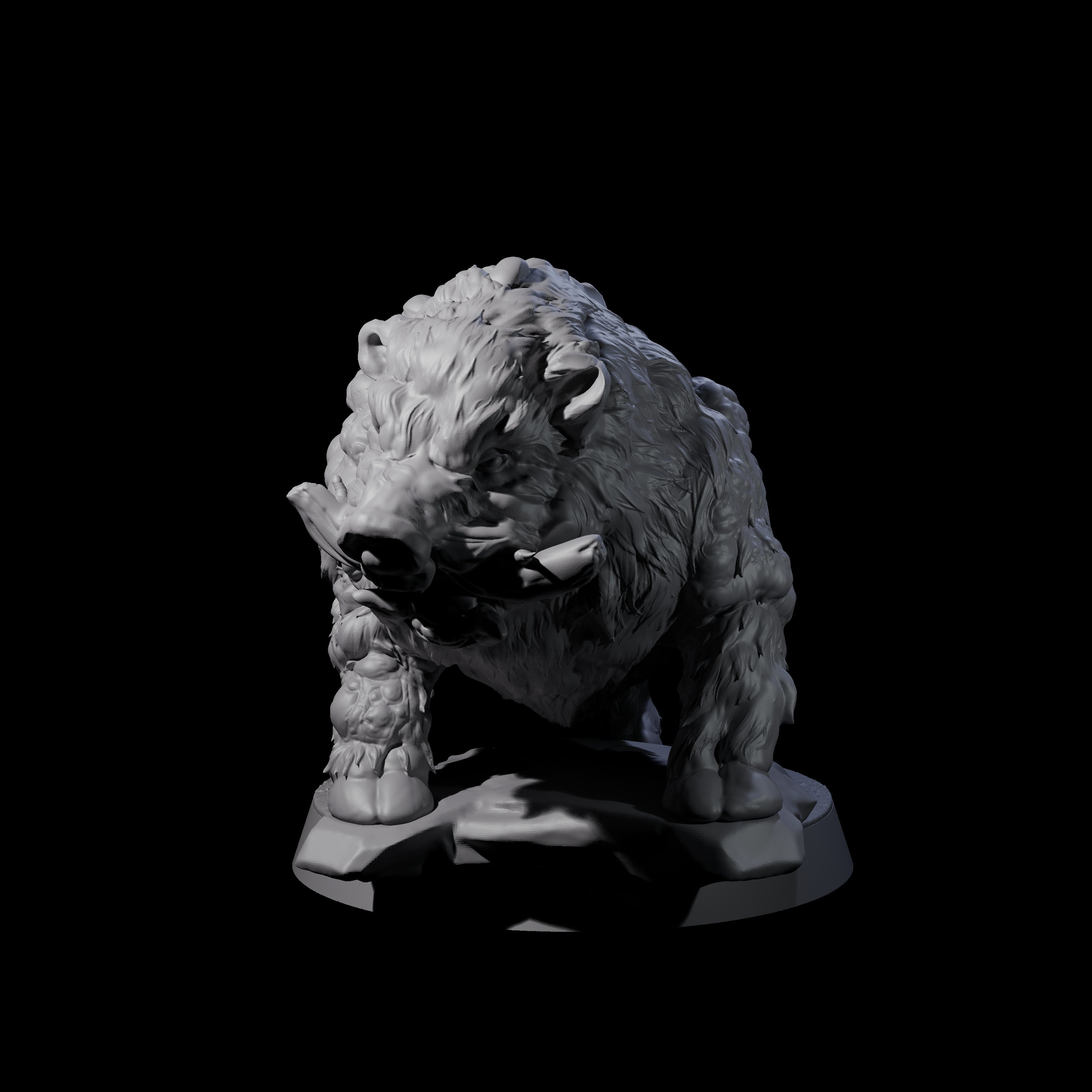 Infested Boar Miniature for Dungeons and Dragons, Pathfinder or other TTRPGs