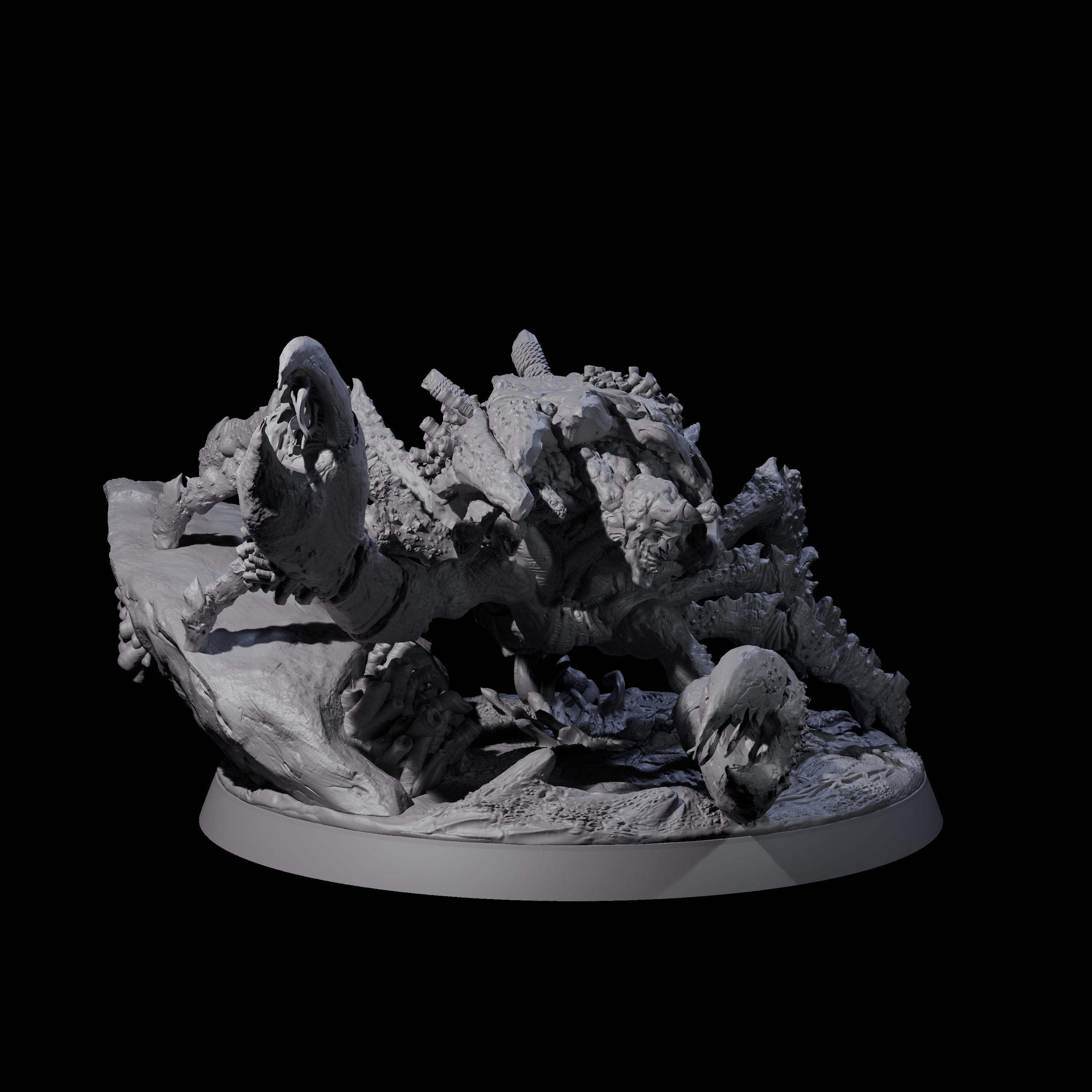 Infested Giant Crab Miniature for Dungeons and Dragons, Pathfinder or other TTRPGs