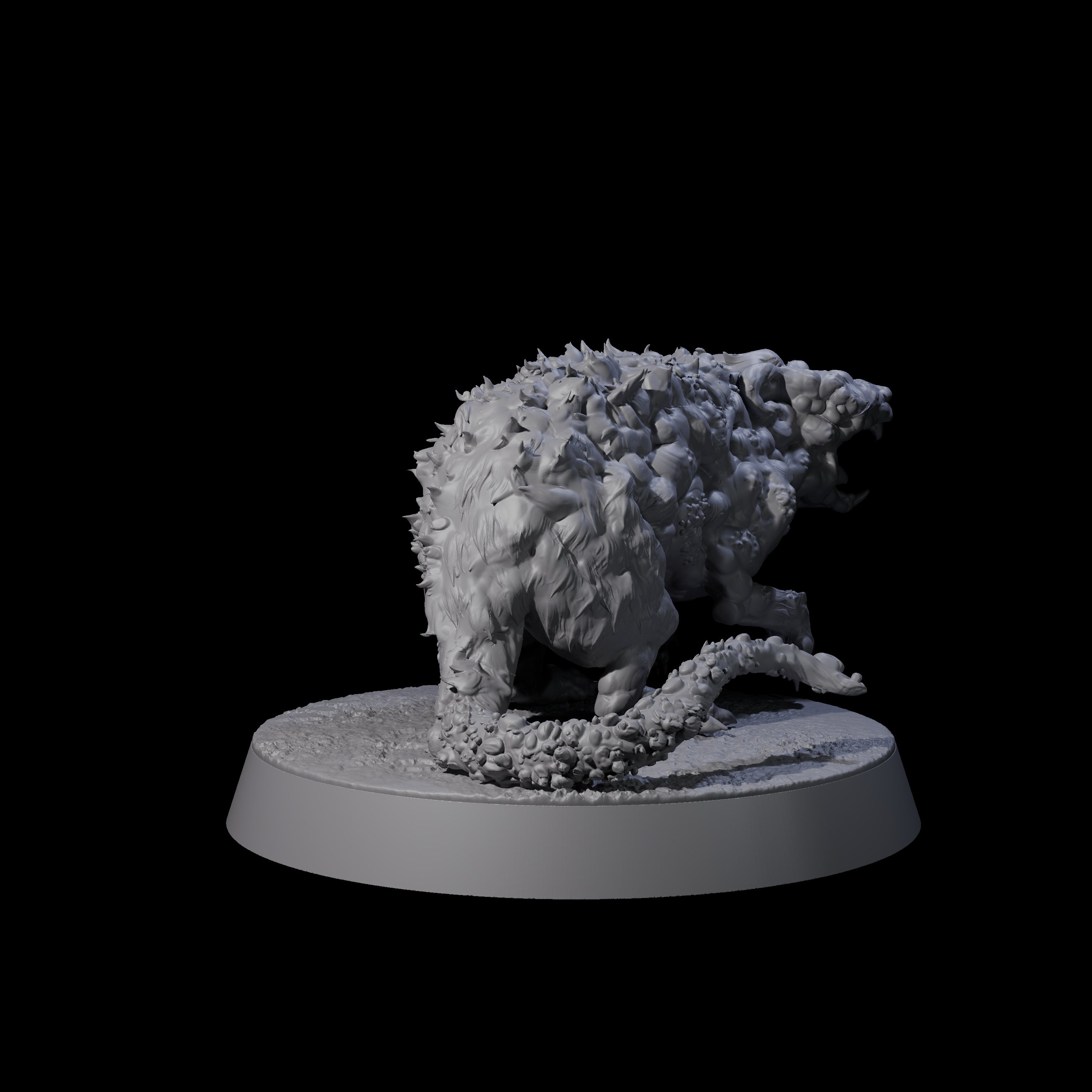 Infested Rat Miniature for Dungeons and Dragons, Pathfinder or other TTRPGs