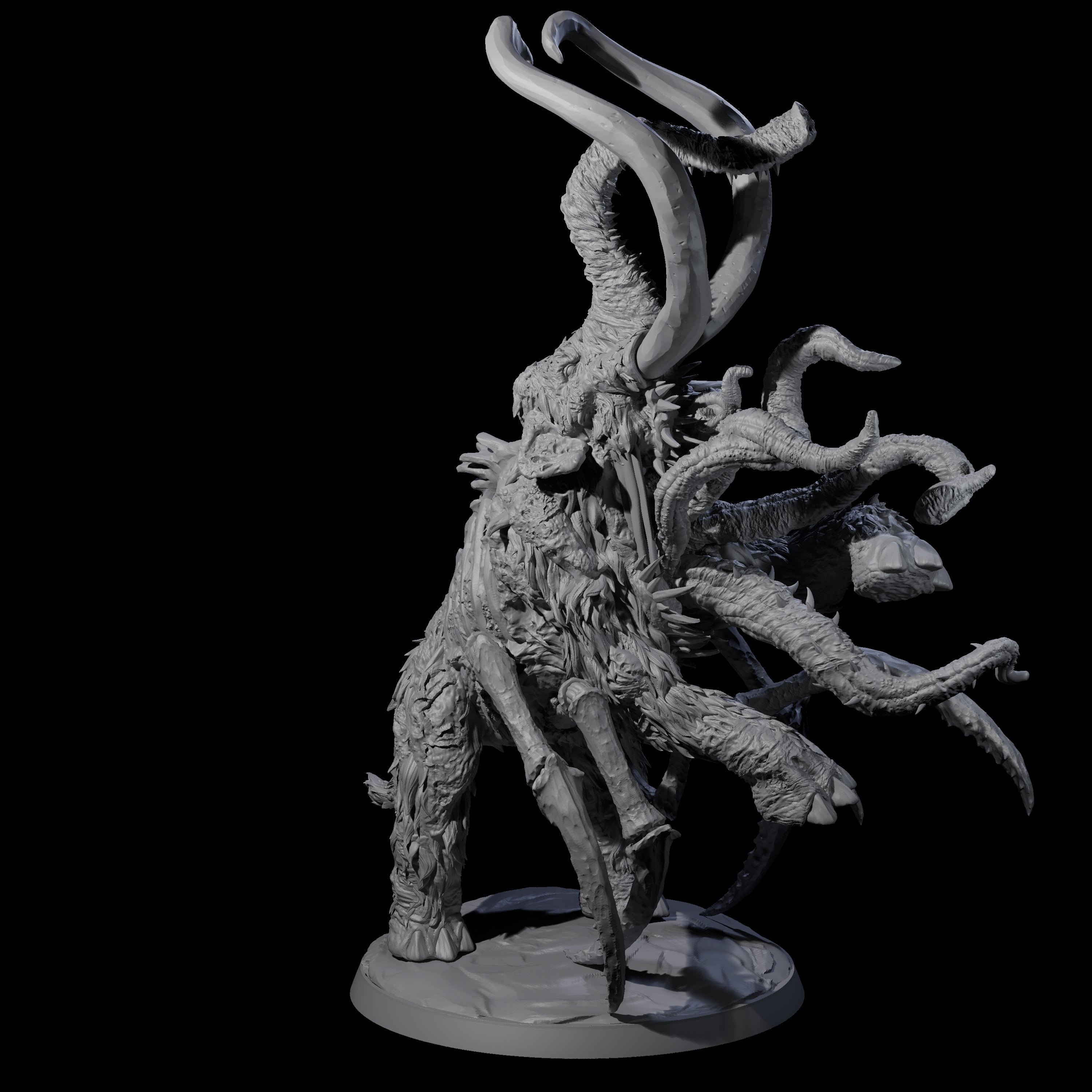 Infested Wooly Mammoth Miniature for Dungeons and Dragons, Pathfinder or other TTRPGs