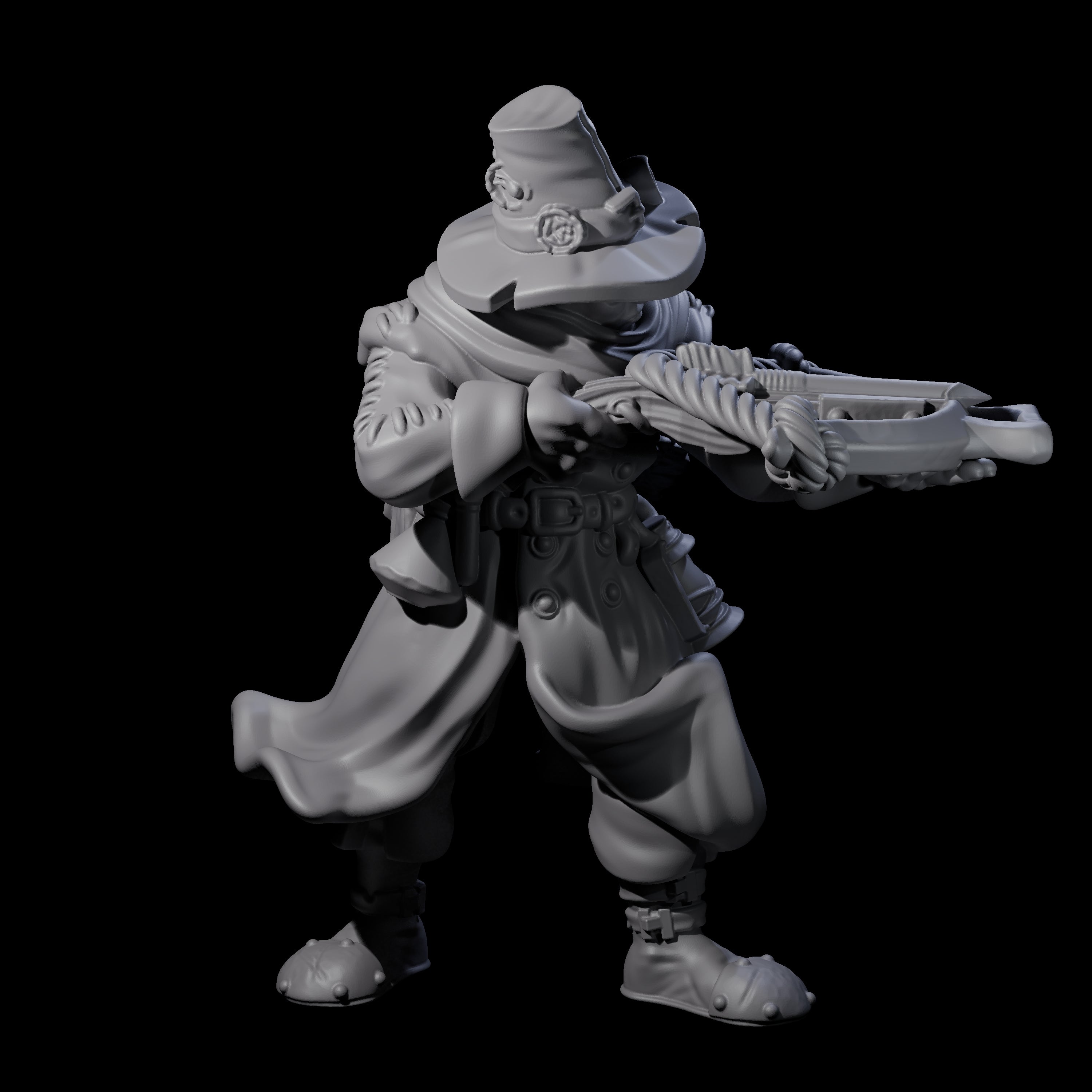 Inquisition Hunter A Miniature for Dungeons and Dragons, Pathfinder or other TTRPGs