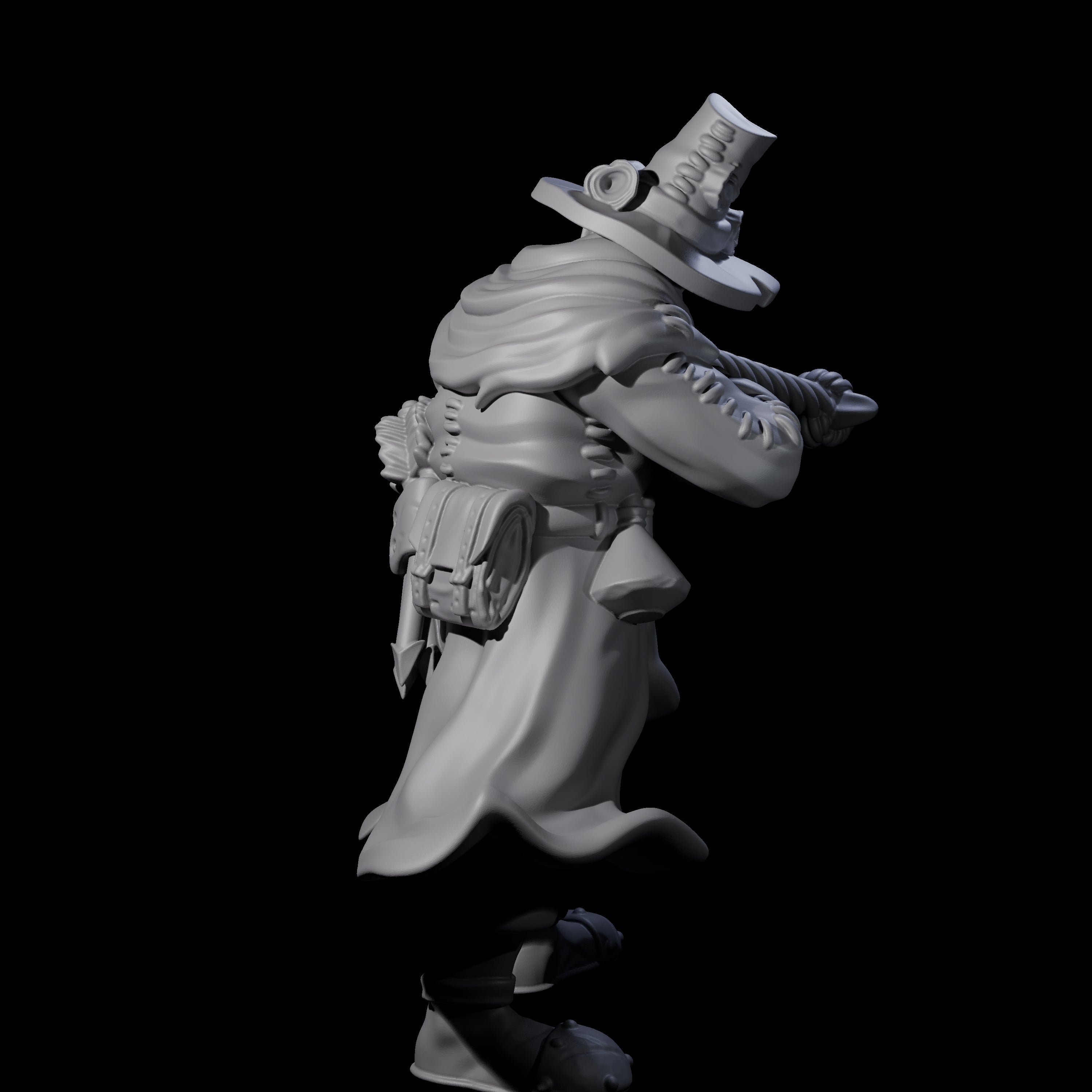 Inquisition Hunter A Miniature for Dungeons and Dragons, Pathfinder or other TTRPGs