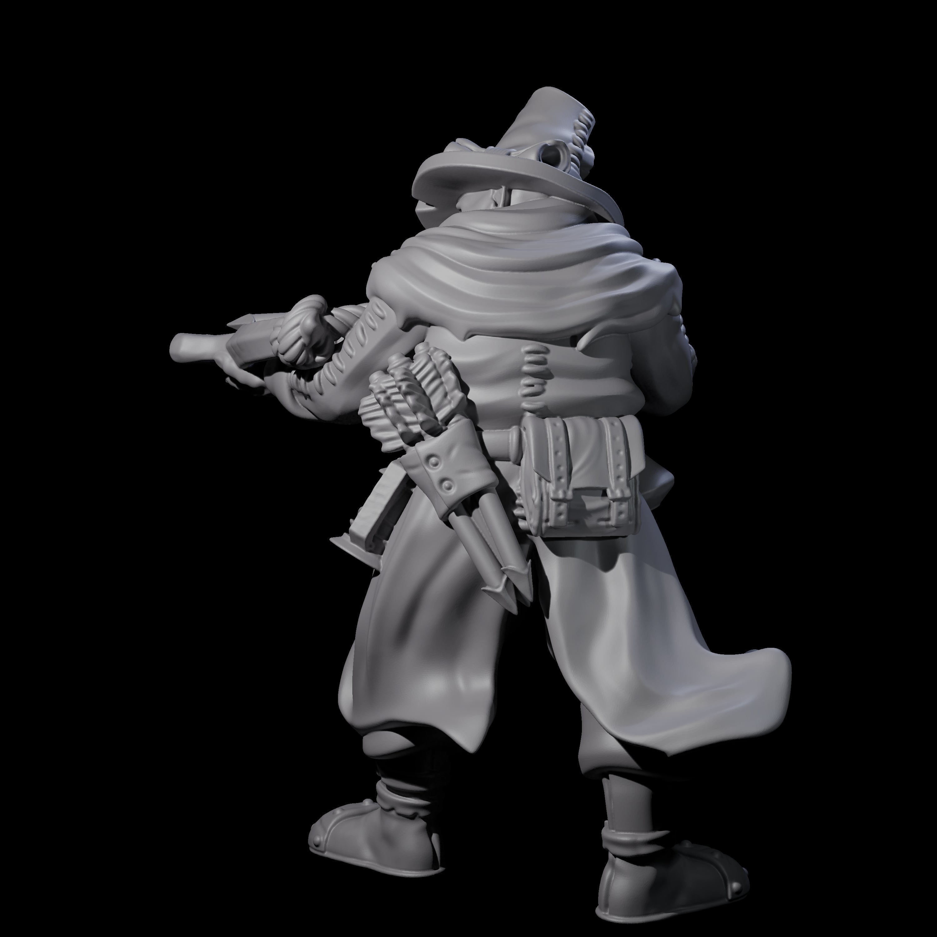 Inquisition Hunter A Miniature for Dungeons and Dragons, Pathfinder or other TTRPGs