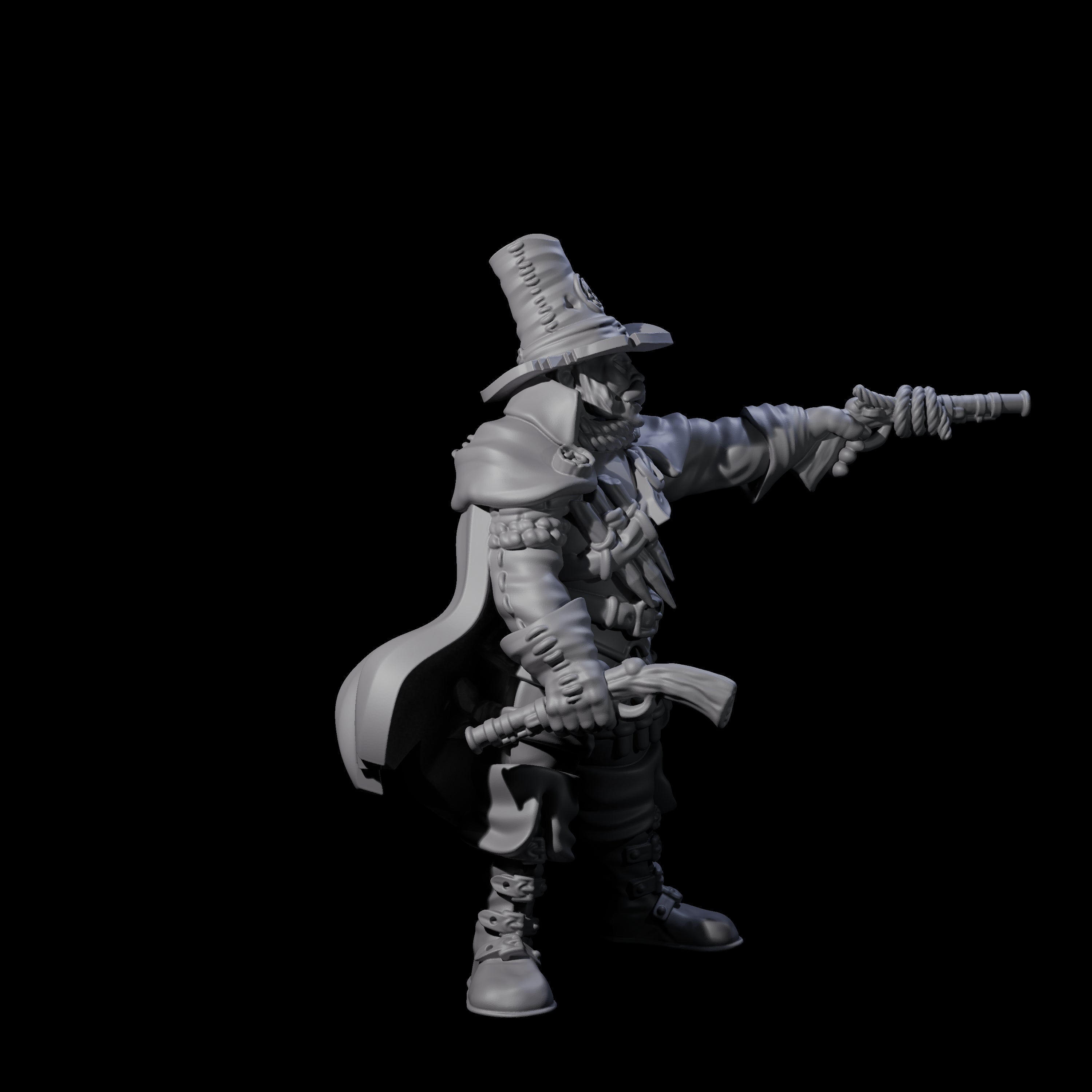Inquisition Hunter B Miniature for Dungeons and Dragons, Pathfinder or other TTRPGs