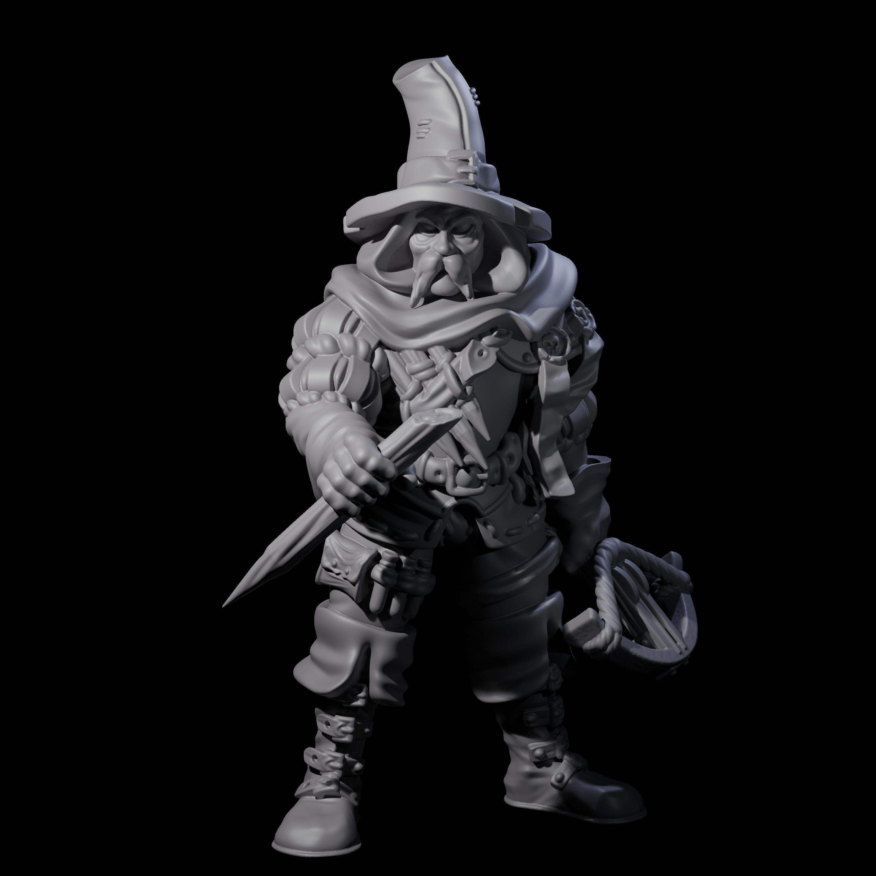 Inquisition Hunter C Miniature for Dungeons and Dragons, Pathfinder or other TTRPGs