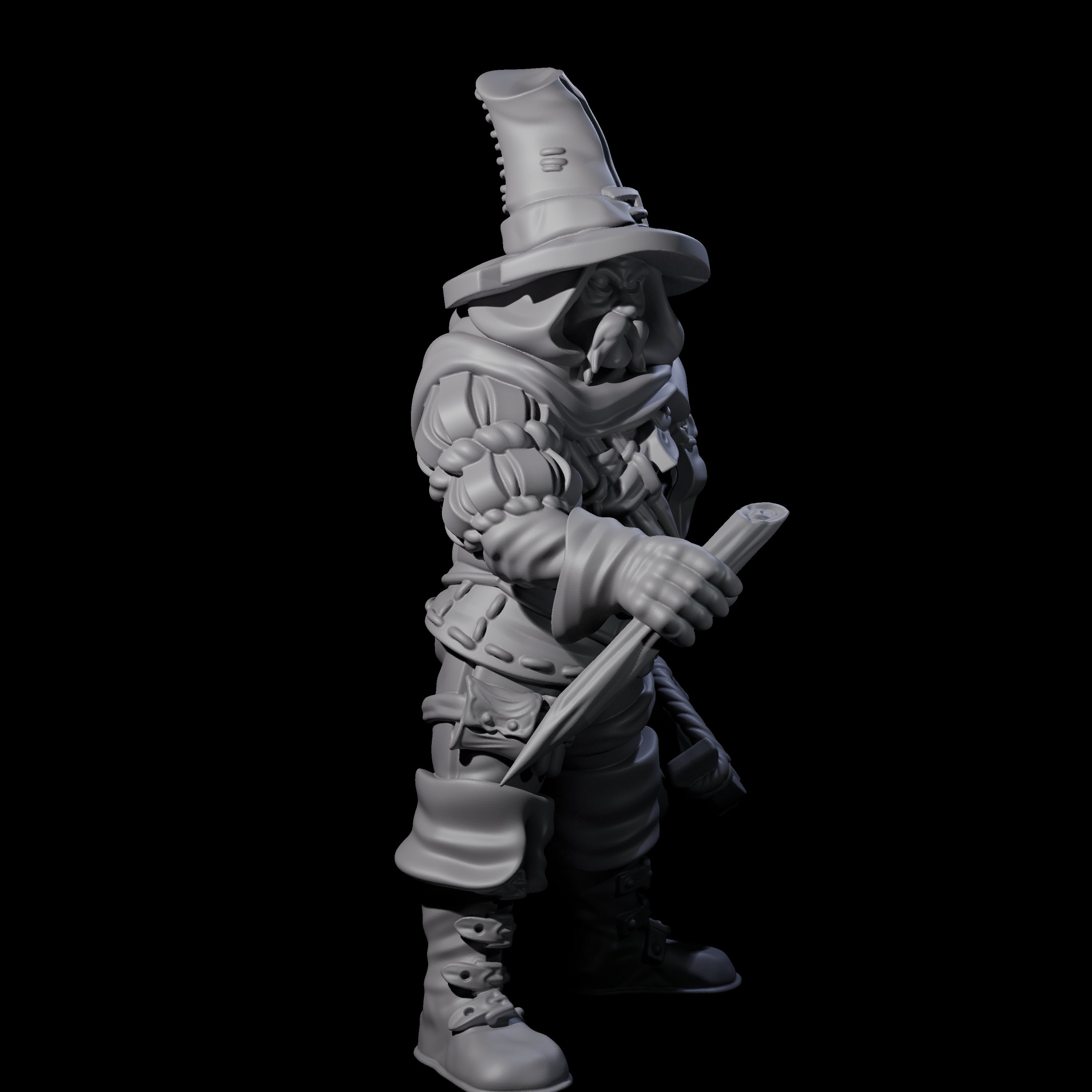 Inquisition Hunter C Miniature for Dungeons and Dragons, Pathfinder or other TTRPGs