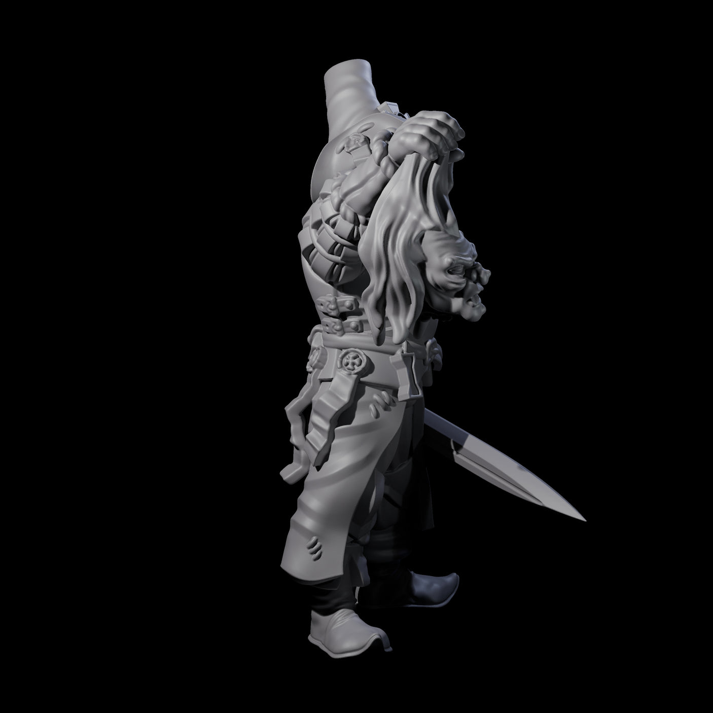 Inquisition Hunter E Miniature for Dungeons and Dragons, Pathfinder or other TTRPGs