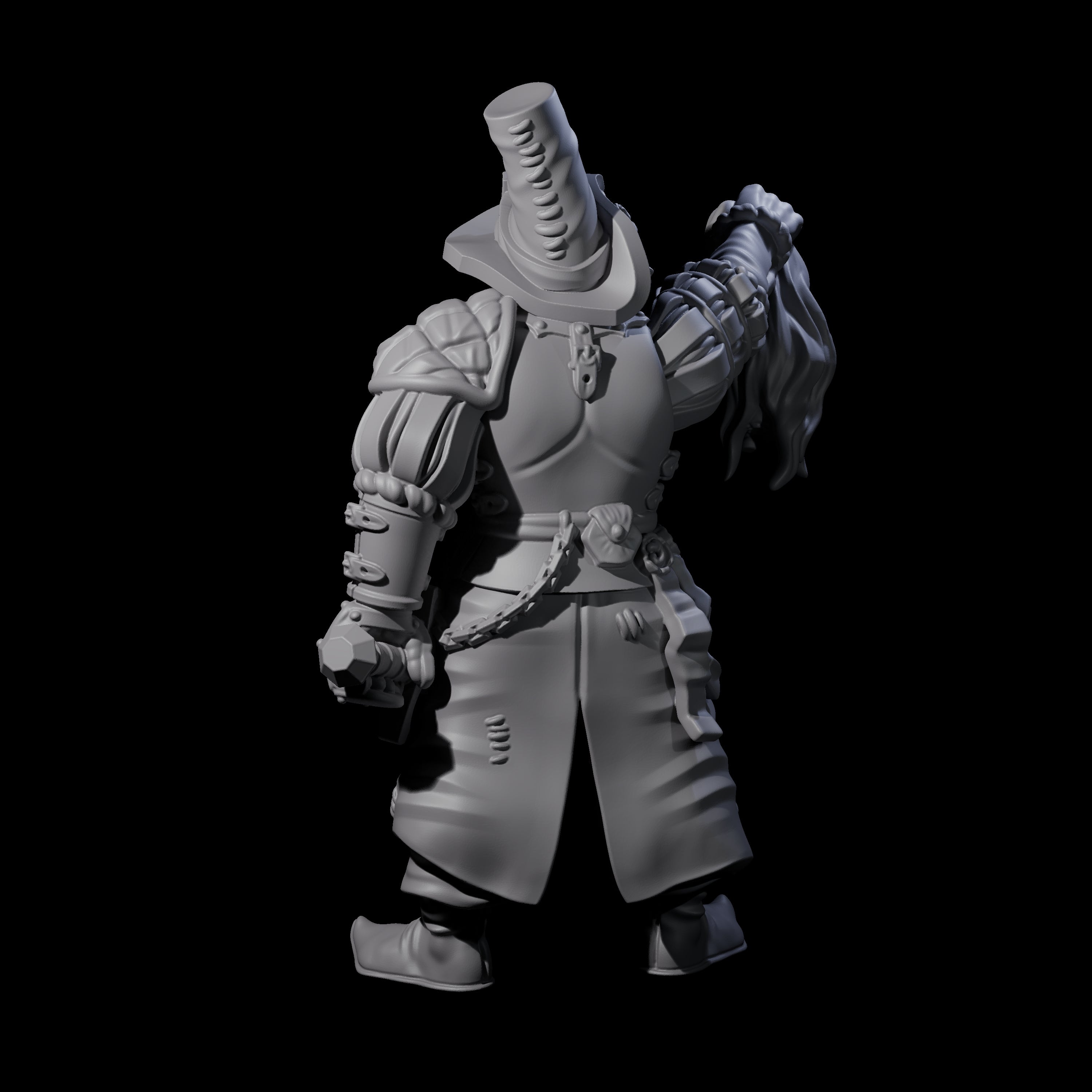 Inquisition Hunter E Miniature for Dungeons and Dragons, Pathfinder or other TTRPGs