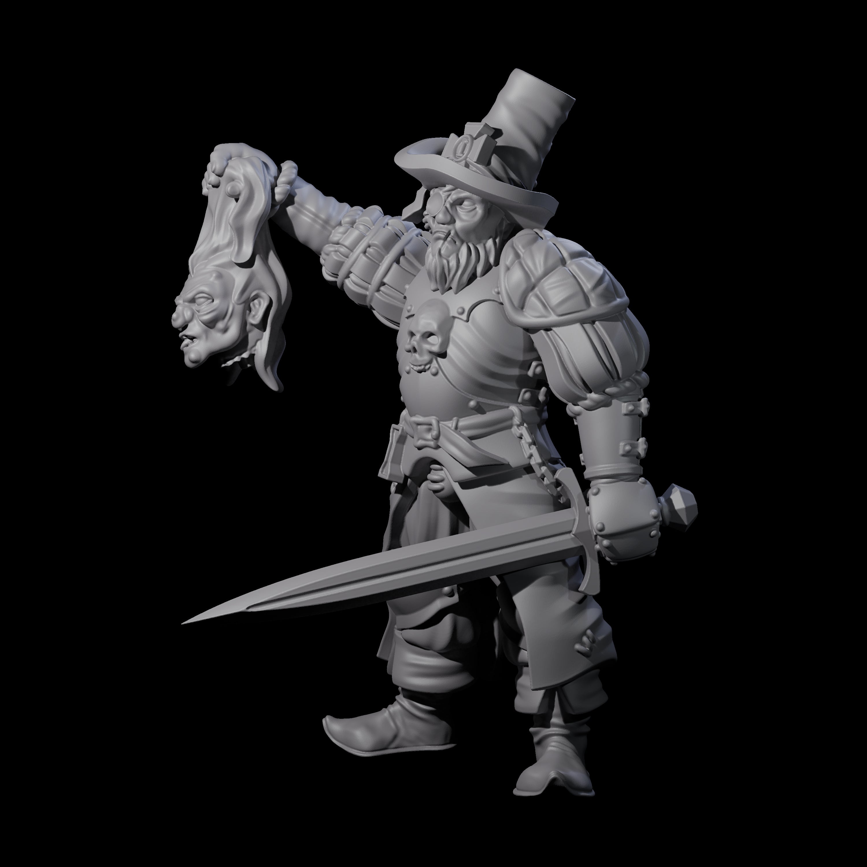 Inquisition Hunter E Miniature for Dungeons and Dragons, Pathfinder or other TTRPGs