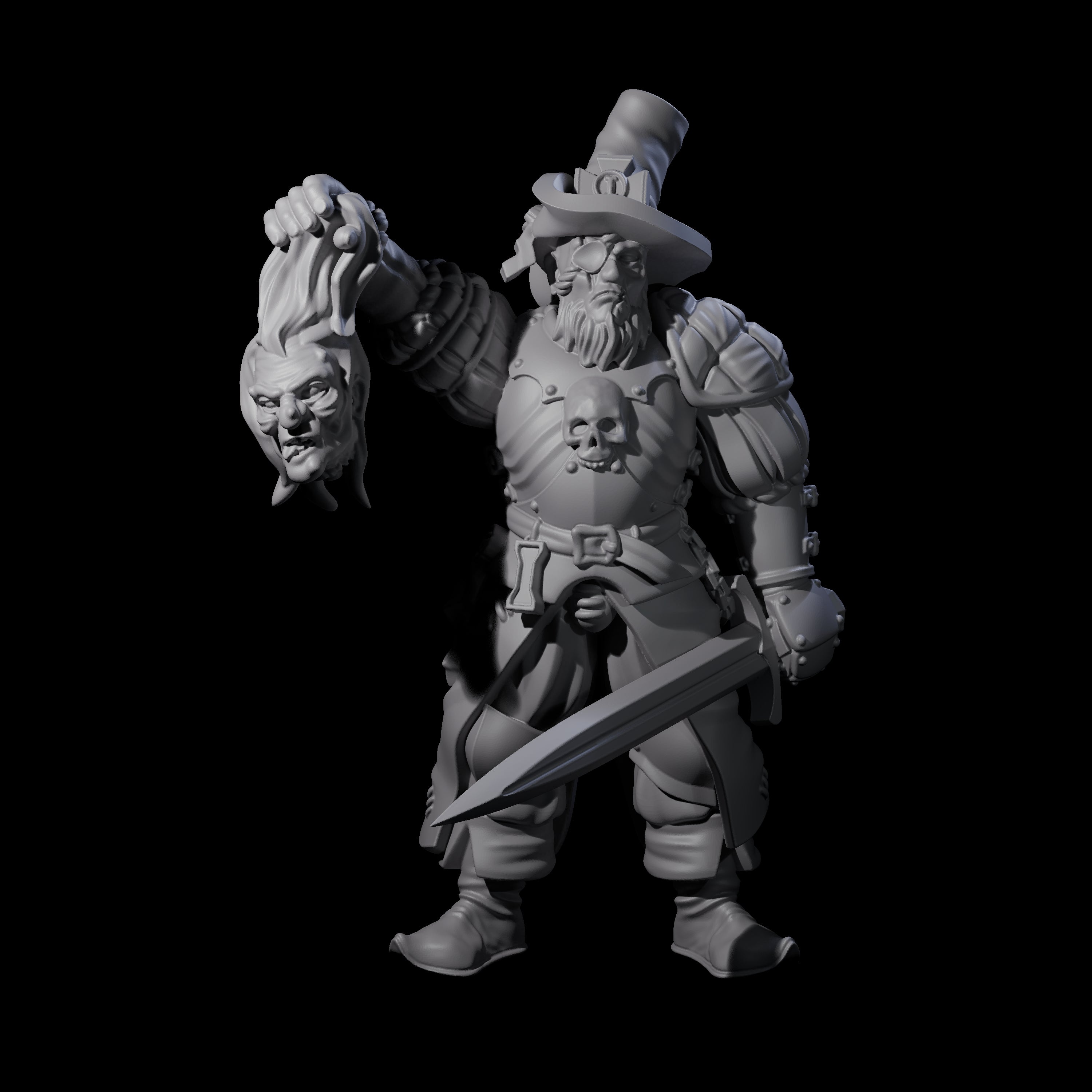 Inquisition Hunter E Miniature for Dungeons and Dragons, Pathfinder or other TTRPGs