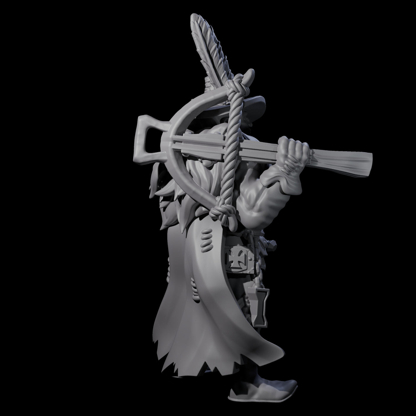 Inquisition Hunter G Miniature for Dungeons and Dragons, Pathfinder or other TTRPGs