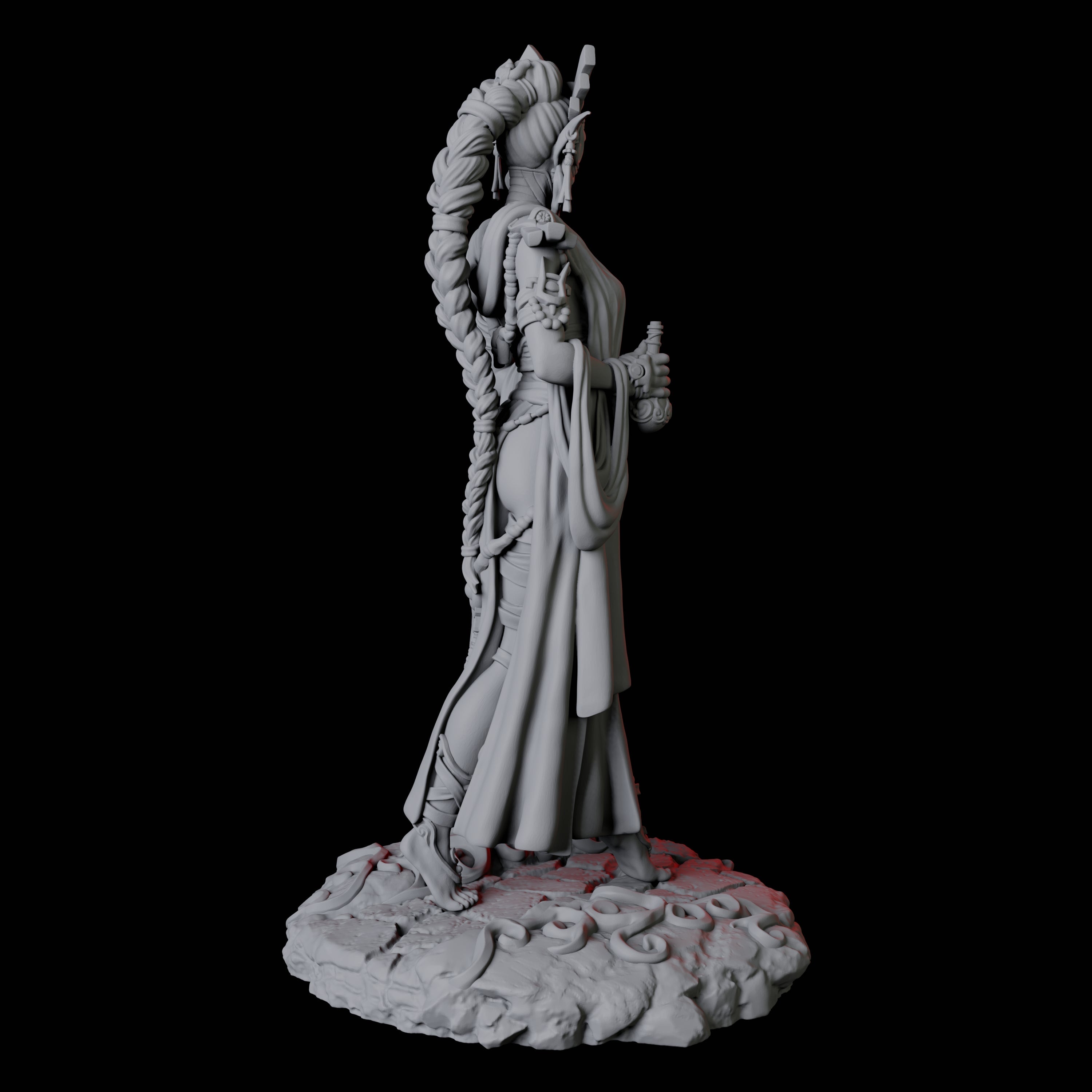 Inquisitive Cleric Miniature for Dungeons and Dragons, Pathfinder or other TTRPGs