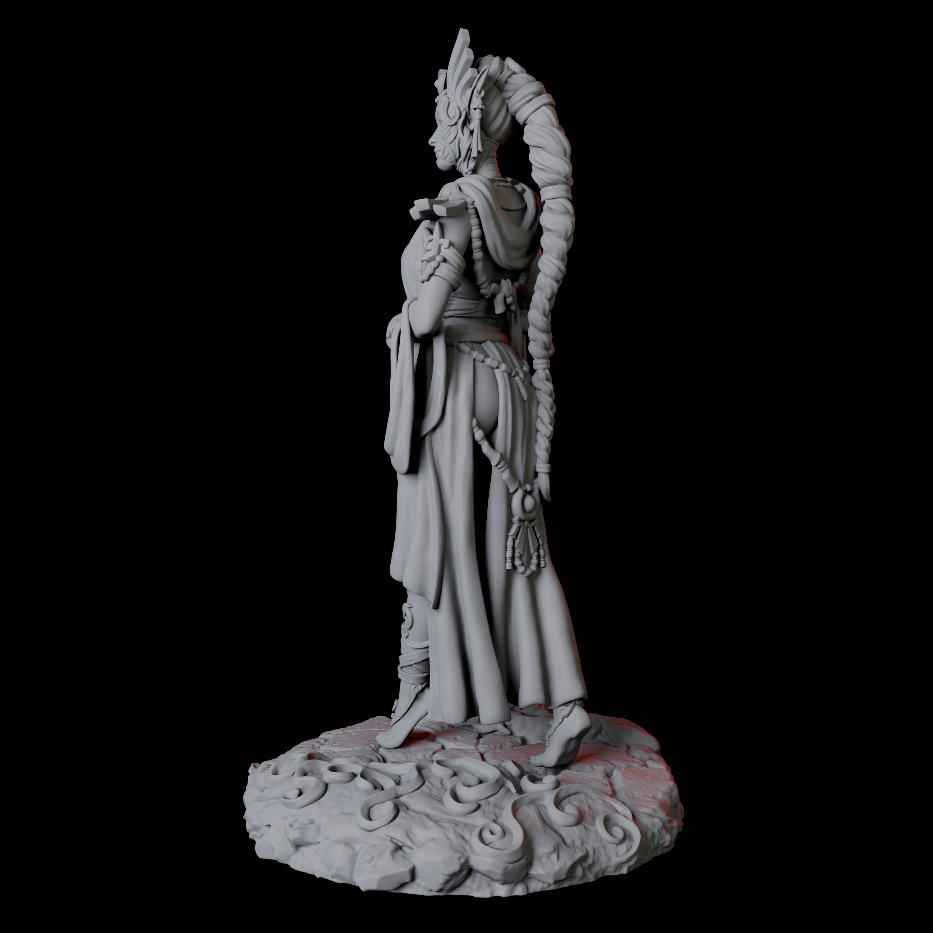 Inquisitive Cleric Miniature for Dungeons and Dragons, Pathfinder or other TTRPGs