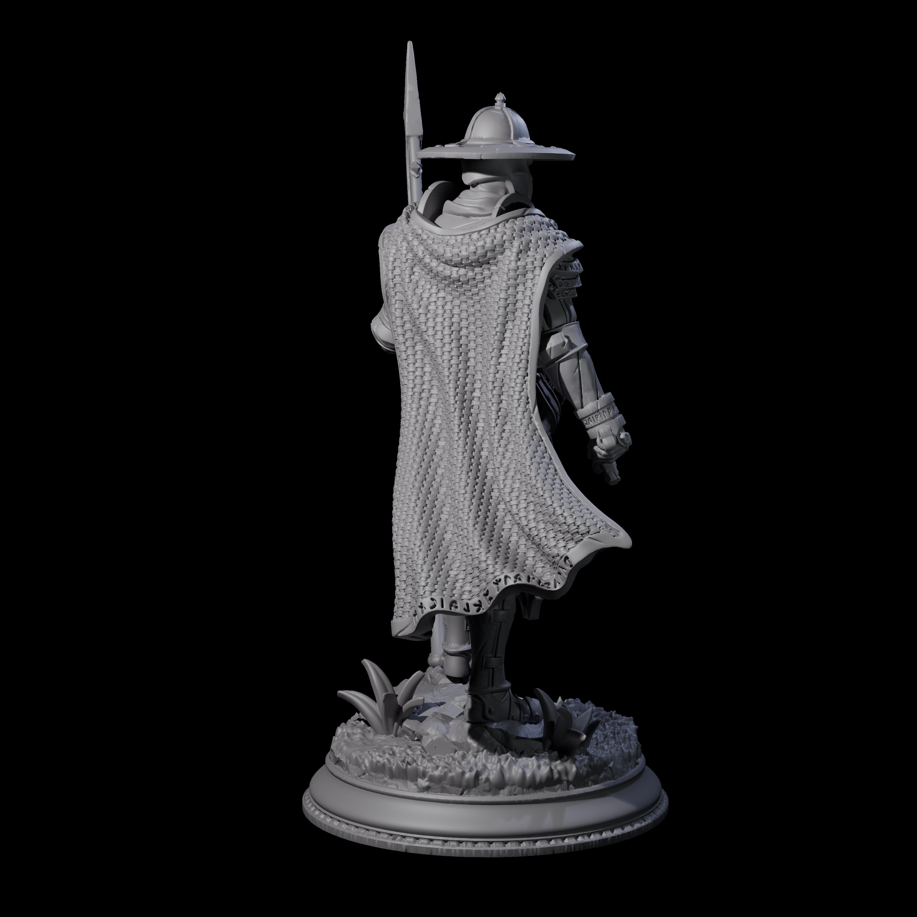 Inquisitor Knight C Miniature for Dungeons and Dragons, Pathfinder or other TTRPGs