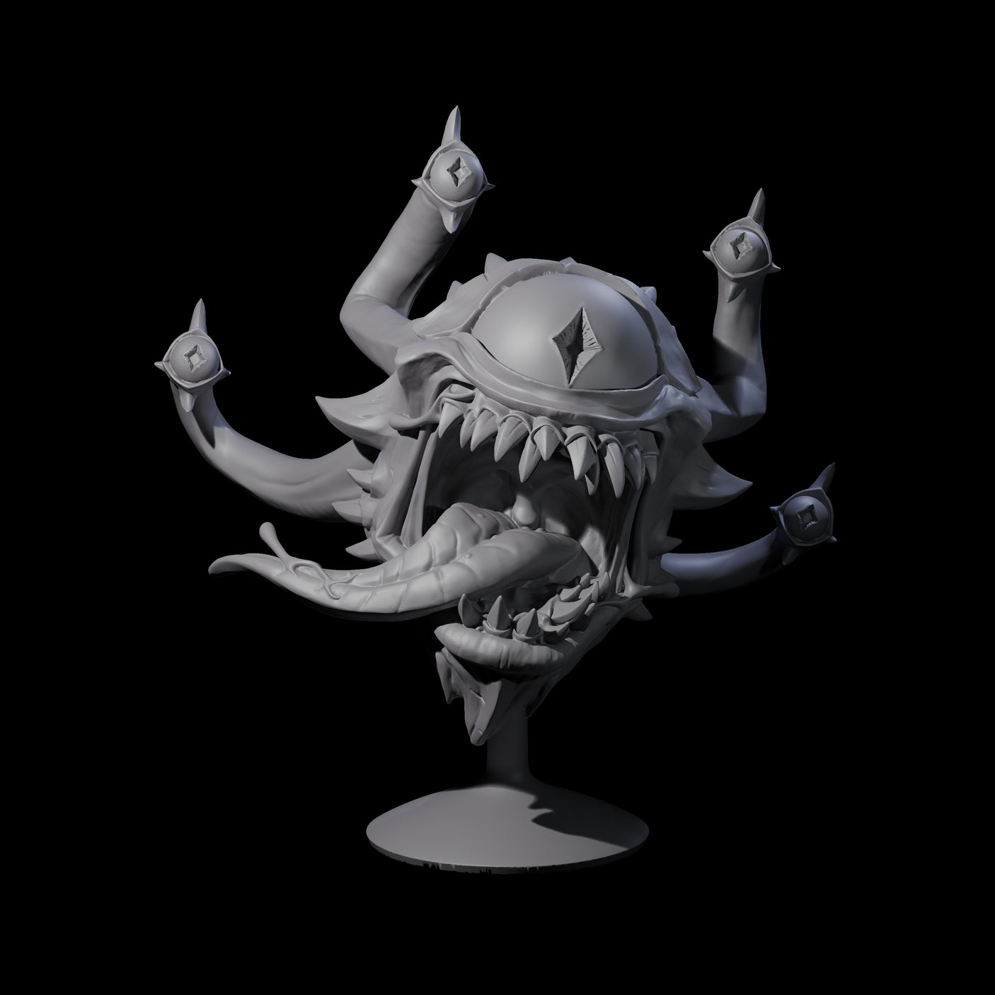 Insane Spectator B Miniature for Dungeons and Dragons, Pathfinder or other TTRPGs