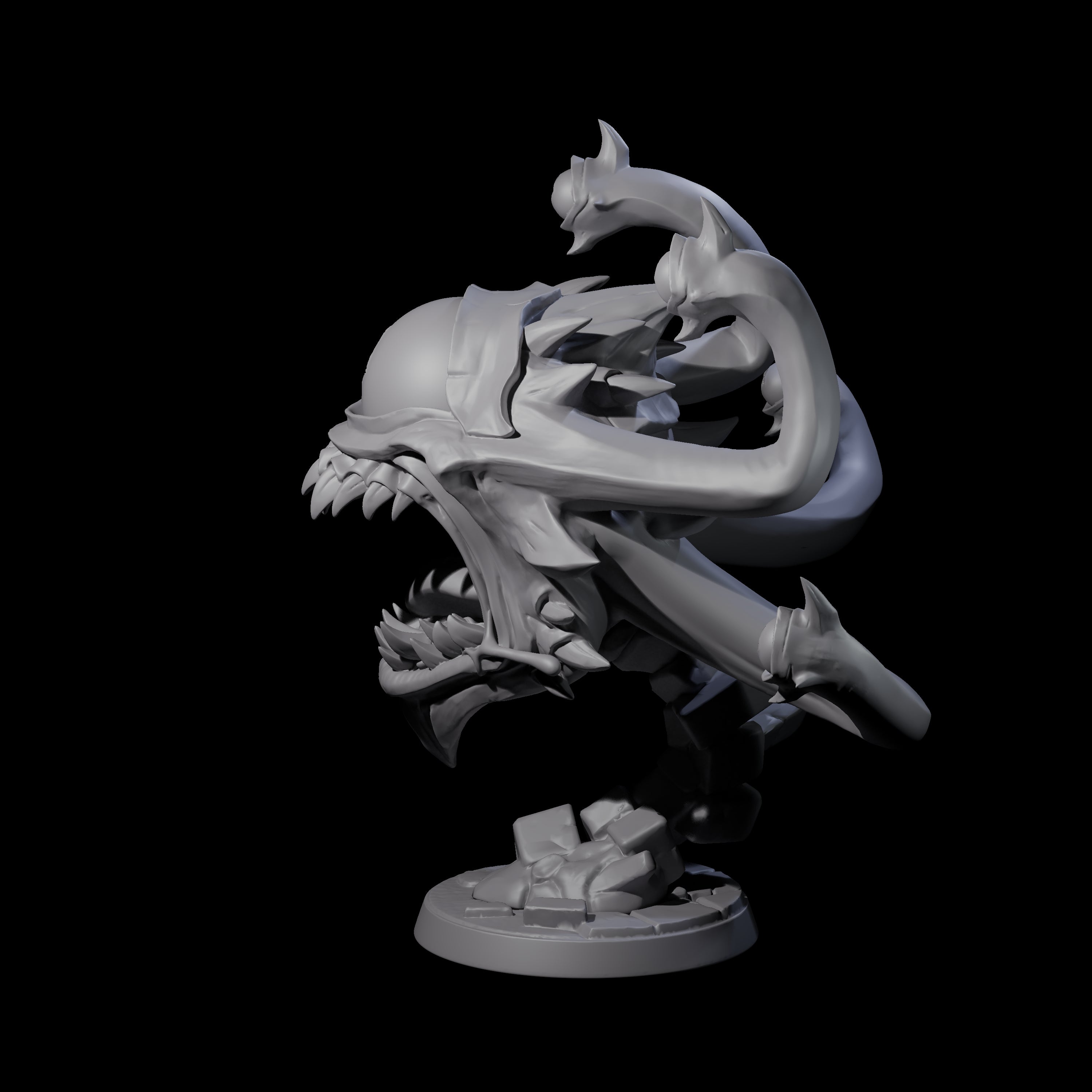 Insane Spectator B Miniature for Dungeons and Dragons, Pathfinder or other TTRPGs