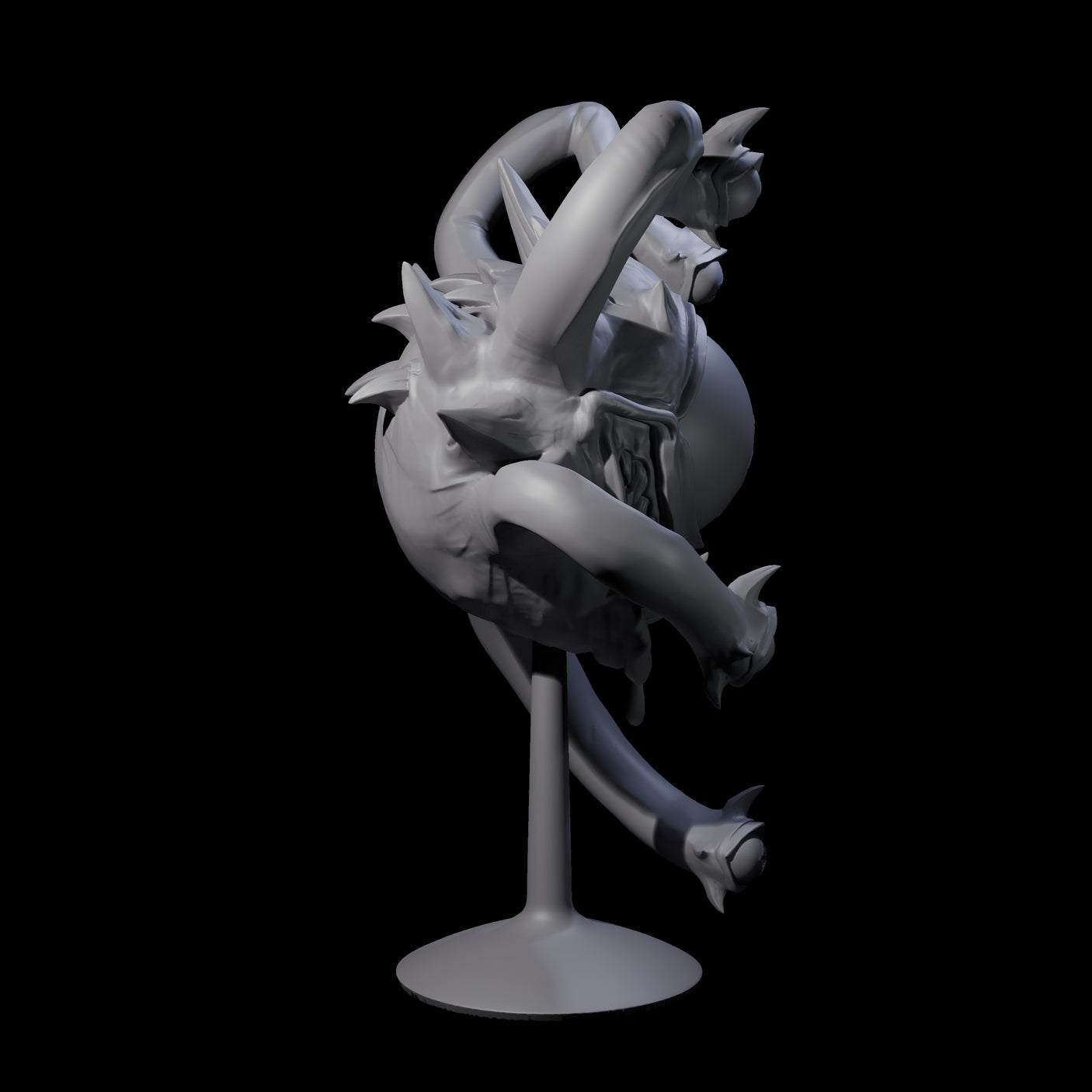 Insane Spectator C Miniature for Dungeons and Dragons, Pathfinder or other TTRPGs