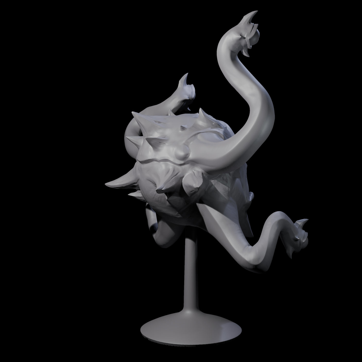 Insane Spectator D Miniature for Dungeons and Dragons, Pathfinder or other TTRPGs
