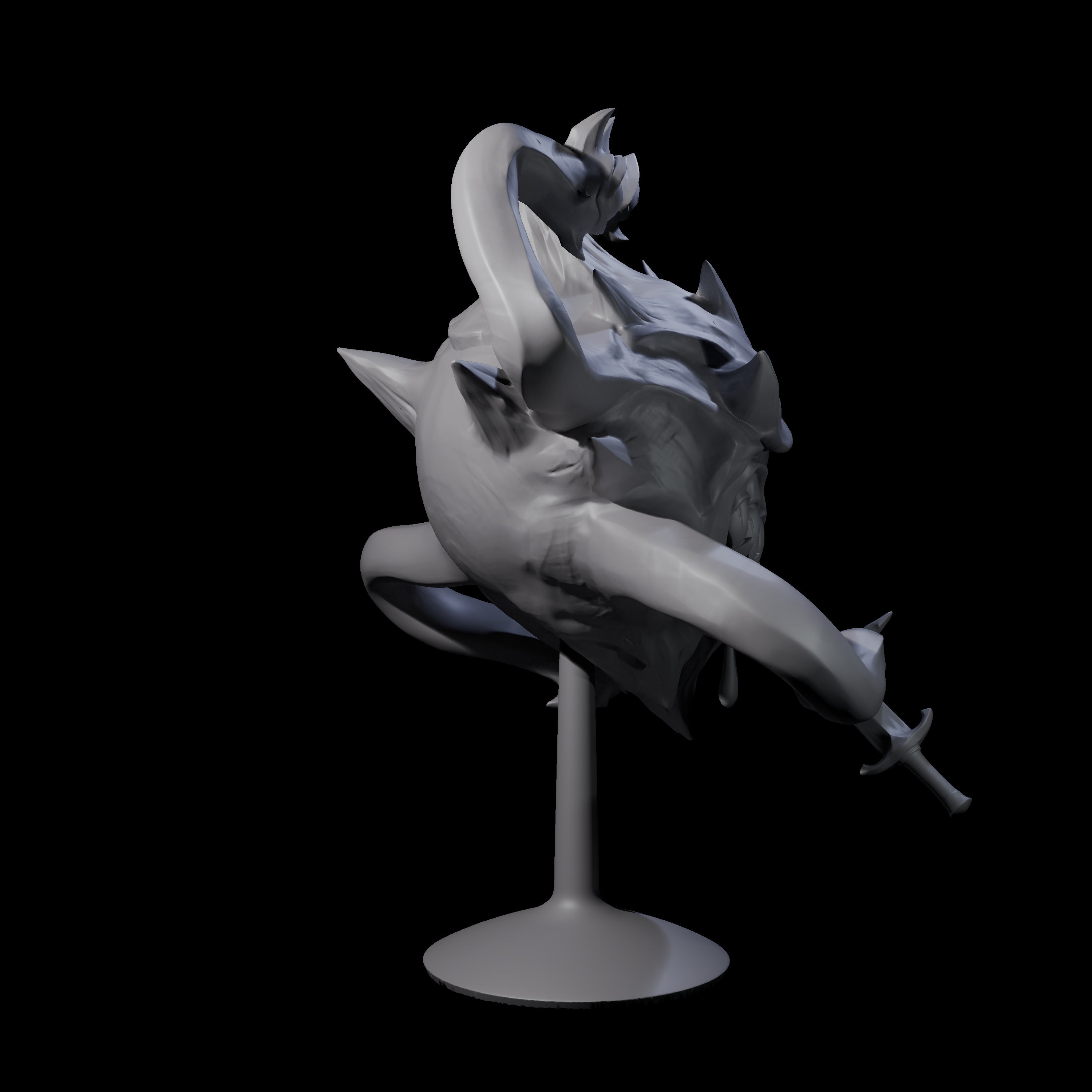 Insane Spectator E Miniature for Dungeons and Dragons, Pathfinder or other TTRPGs