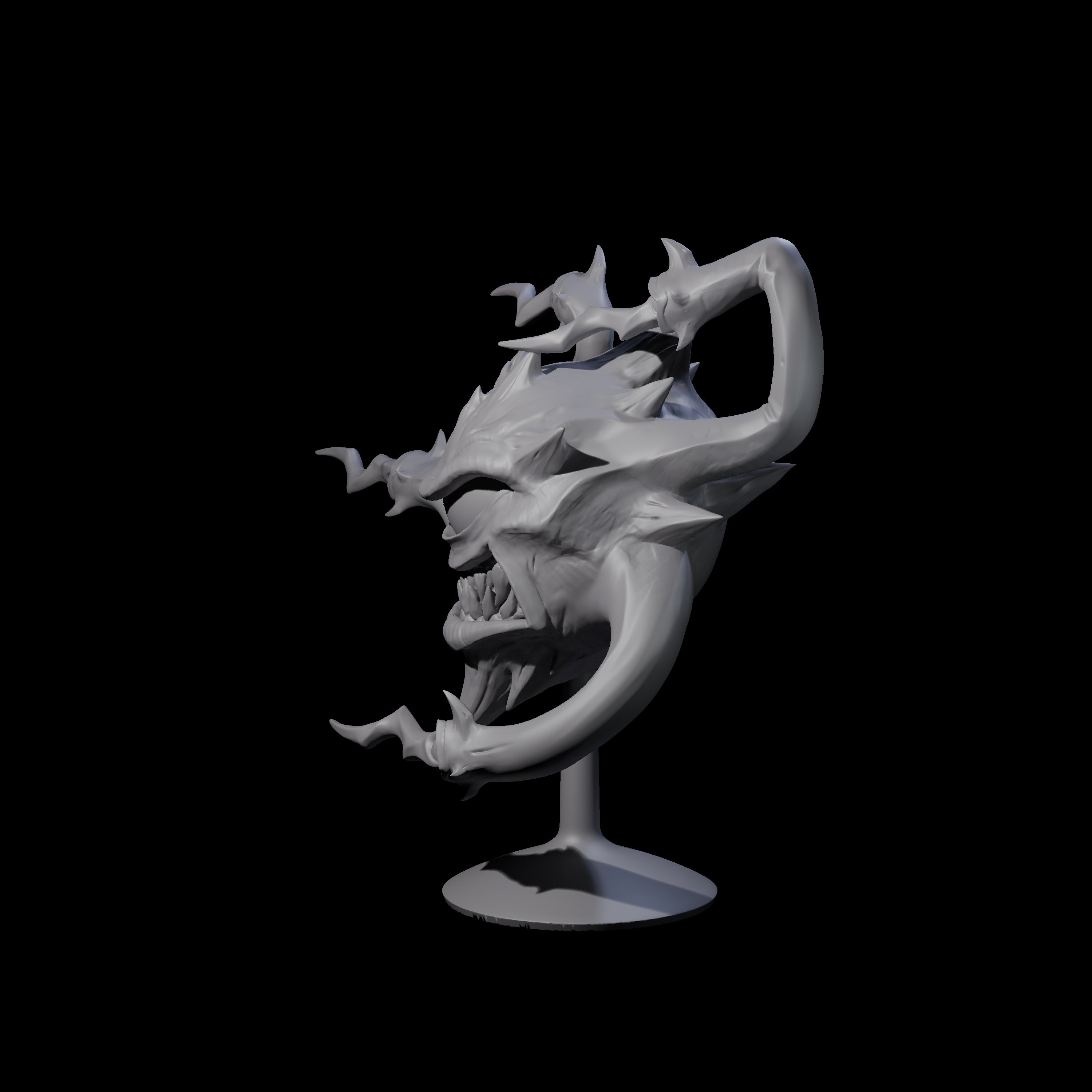 Insane Spectator F Miniature for Dungeons and Dragons, Pathfinder or other TTRPGs