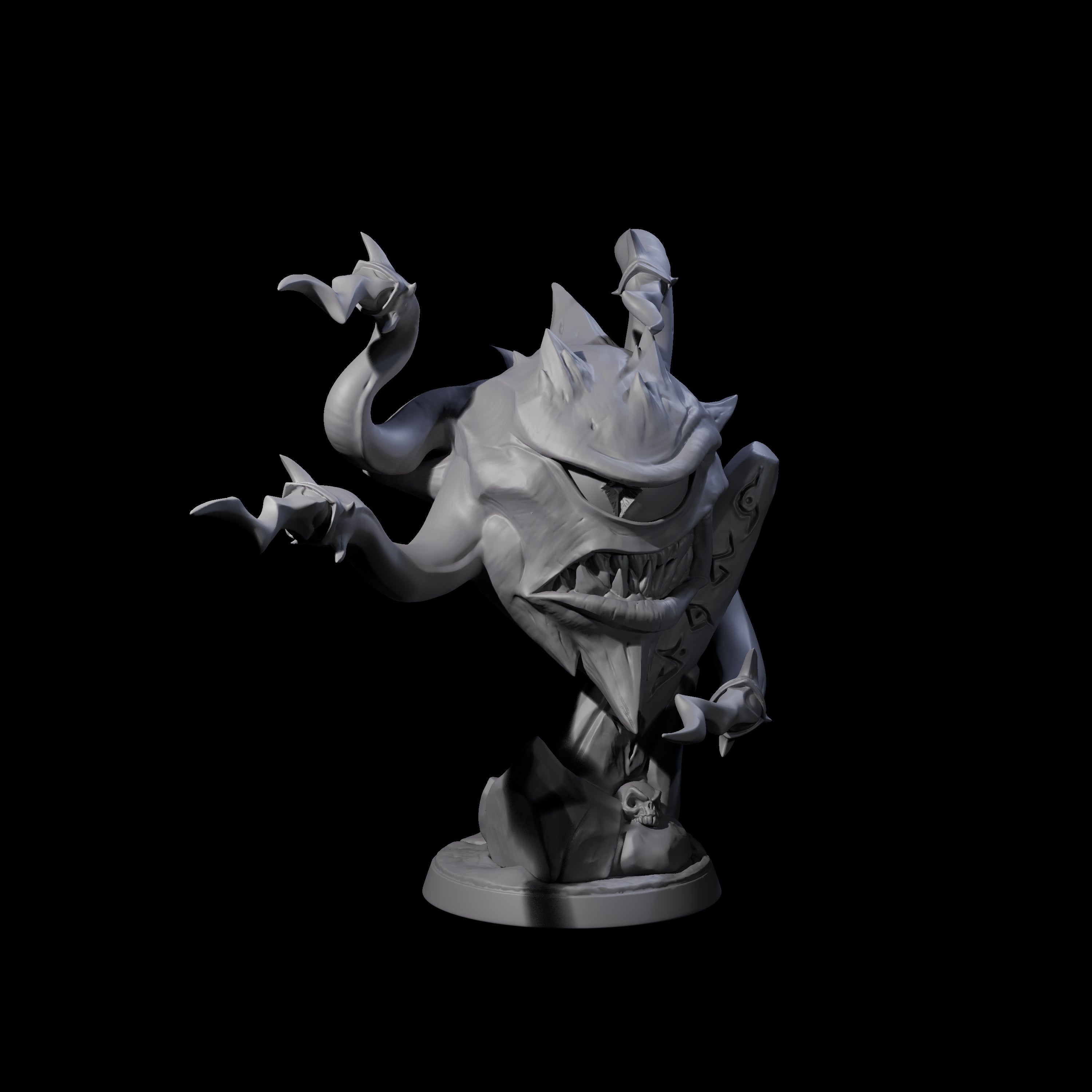 Insane Spectator F Miniature for Dungeons and Dragons, Pathfinder or other TTRPGs