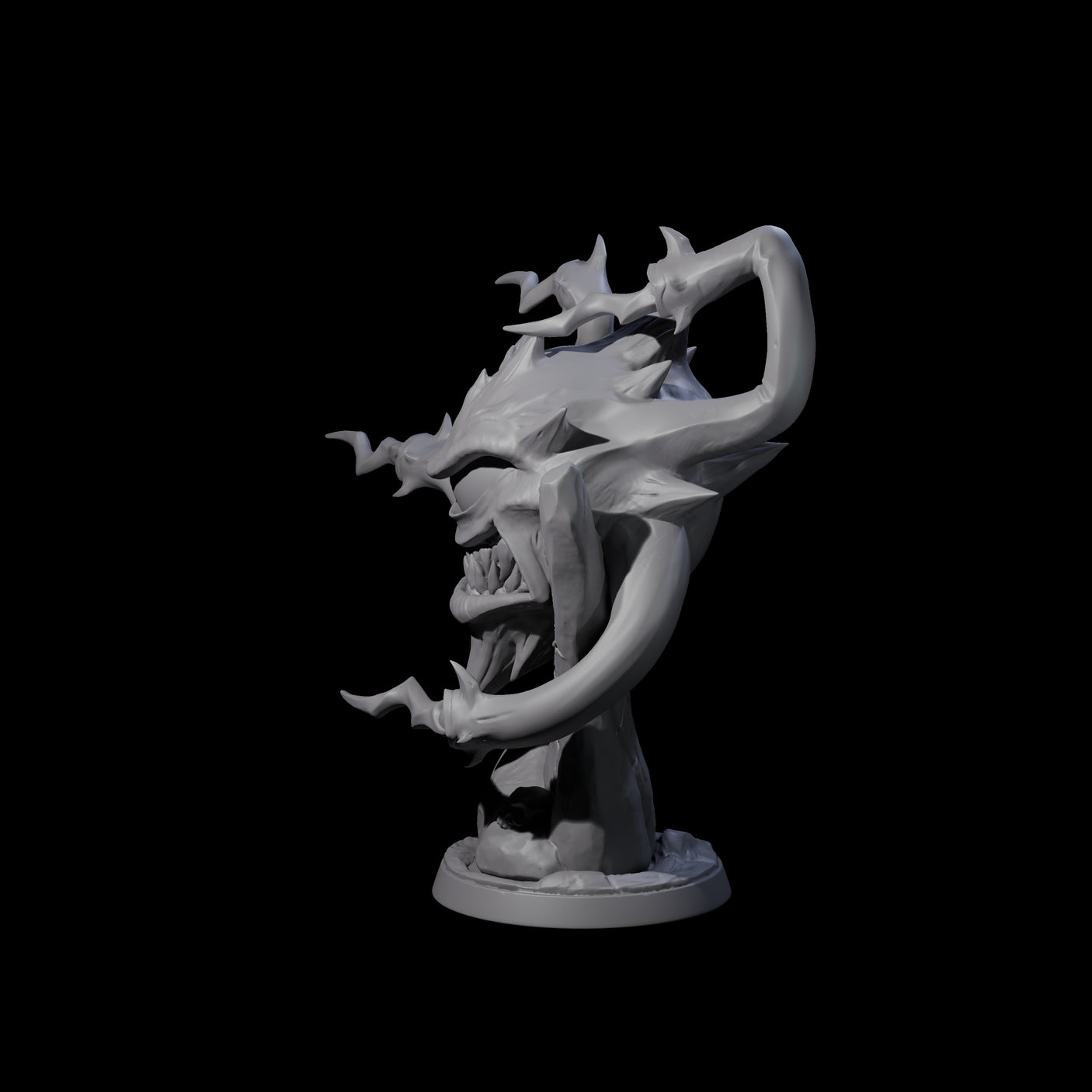 Insane Spectator F Miniature for Dungeons and Dragons, Pathfinder or other TTRPGs