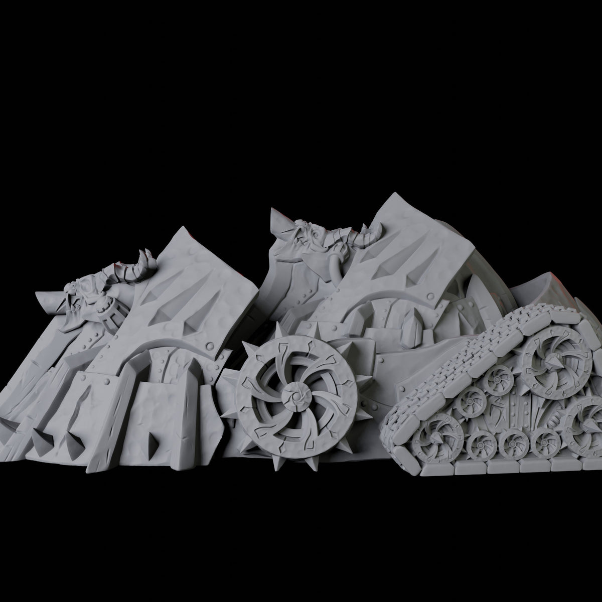 Internal War Machine Miniature for Dungeons and Dragons, Pathfinder or other TTRPGs