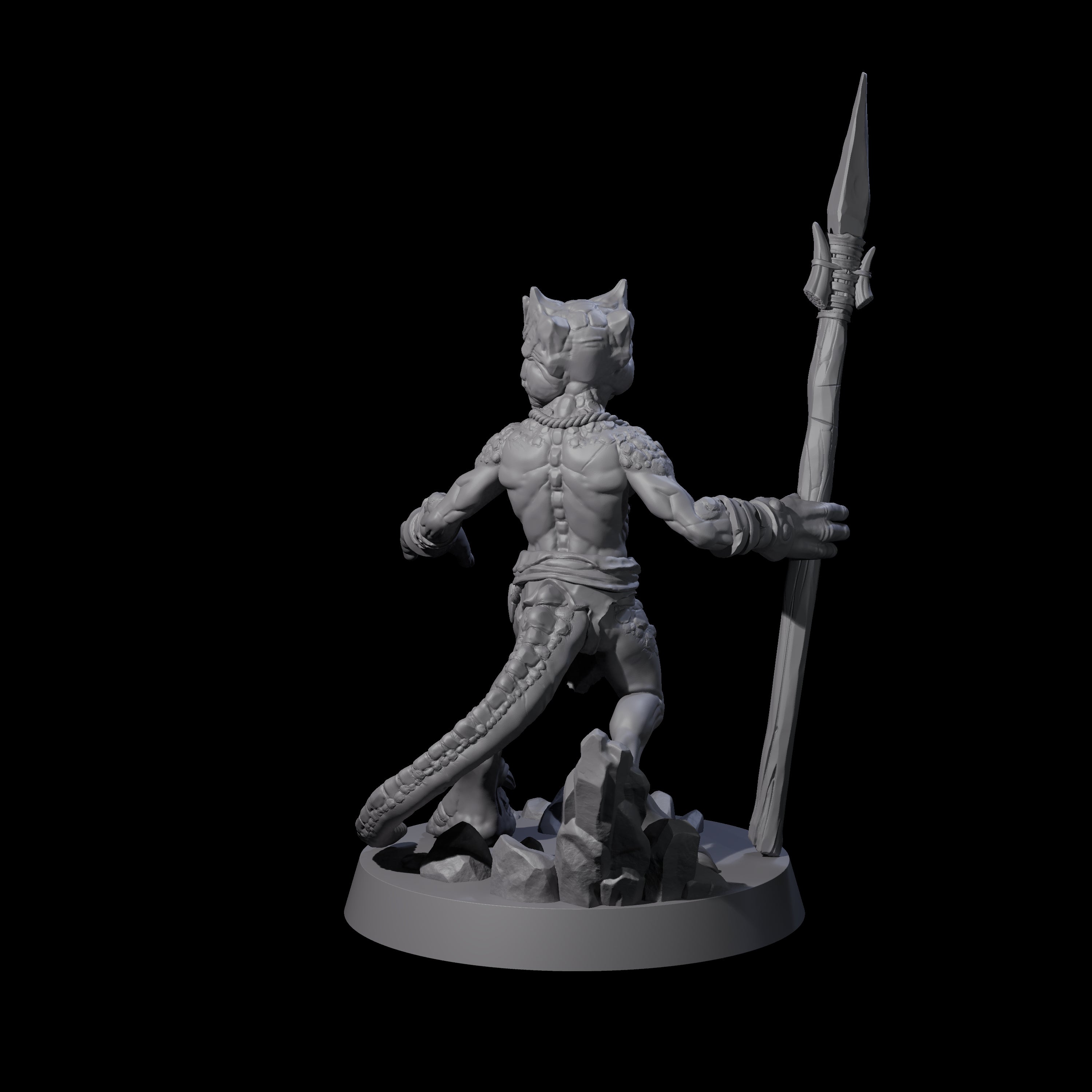 Intrepid Kobold A Miniature for Dungeons and Dragons, Pathfinder or other TTRPGs
