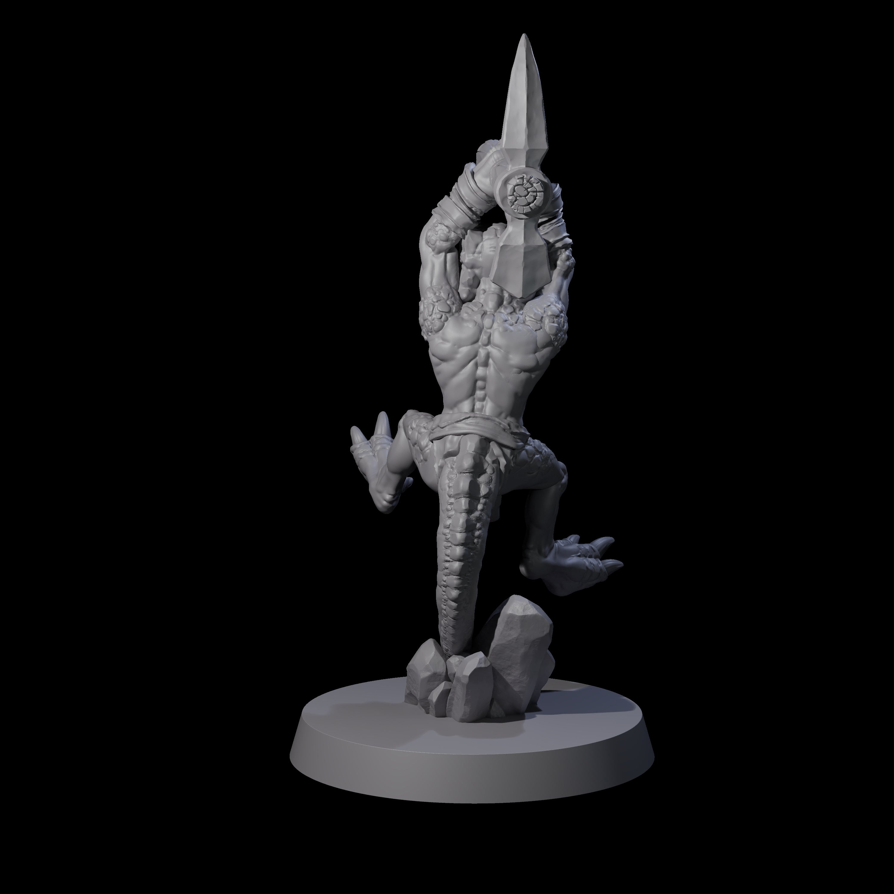 Intrepid Kobold E Miniature for Dungeons and Dragons, Pathfinder or other TTRPGs
