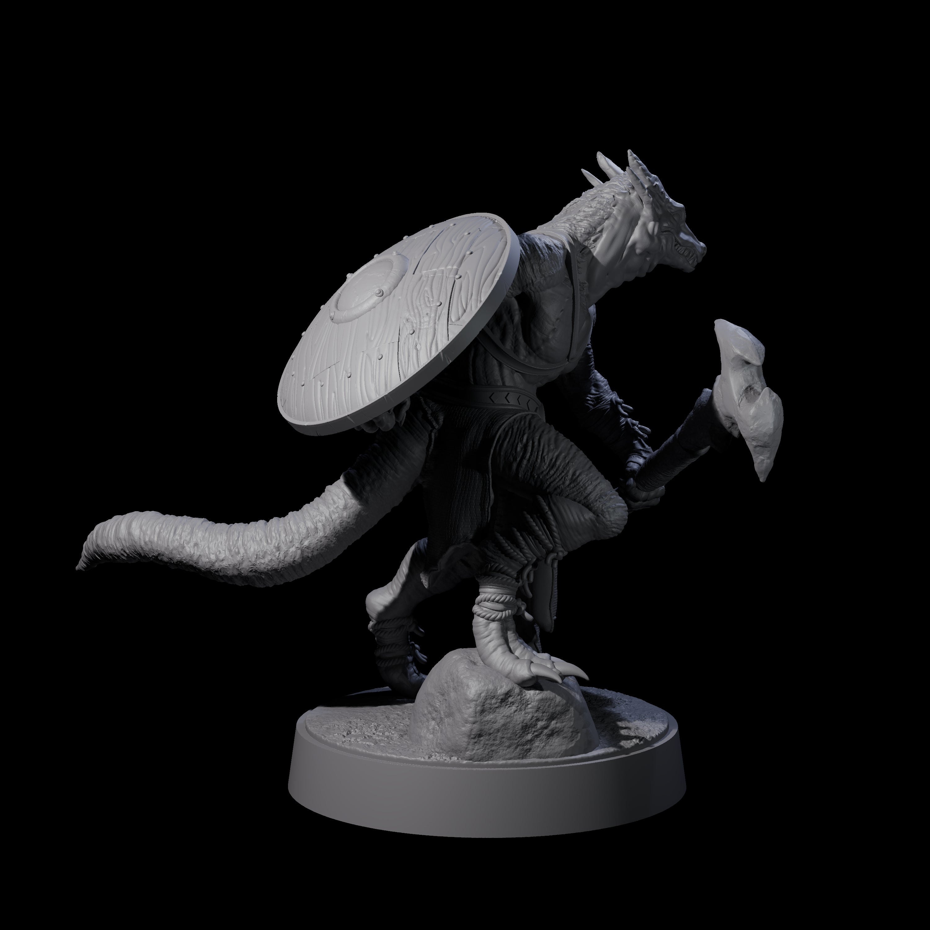 Intrepid Kobold Scout A Miniature for Dungeons and Dragons, Pathfinder or other TTRPGs