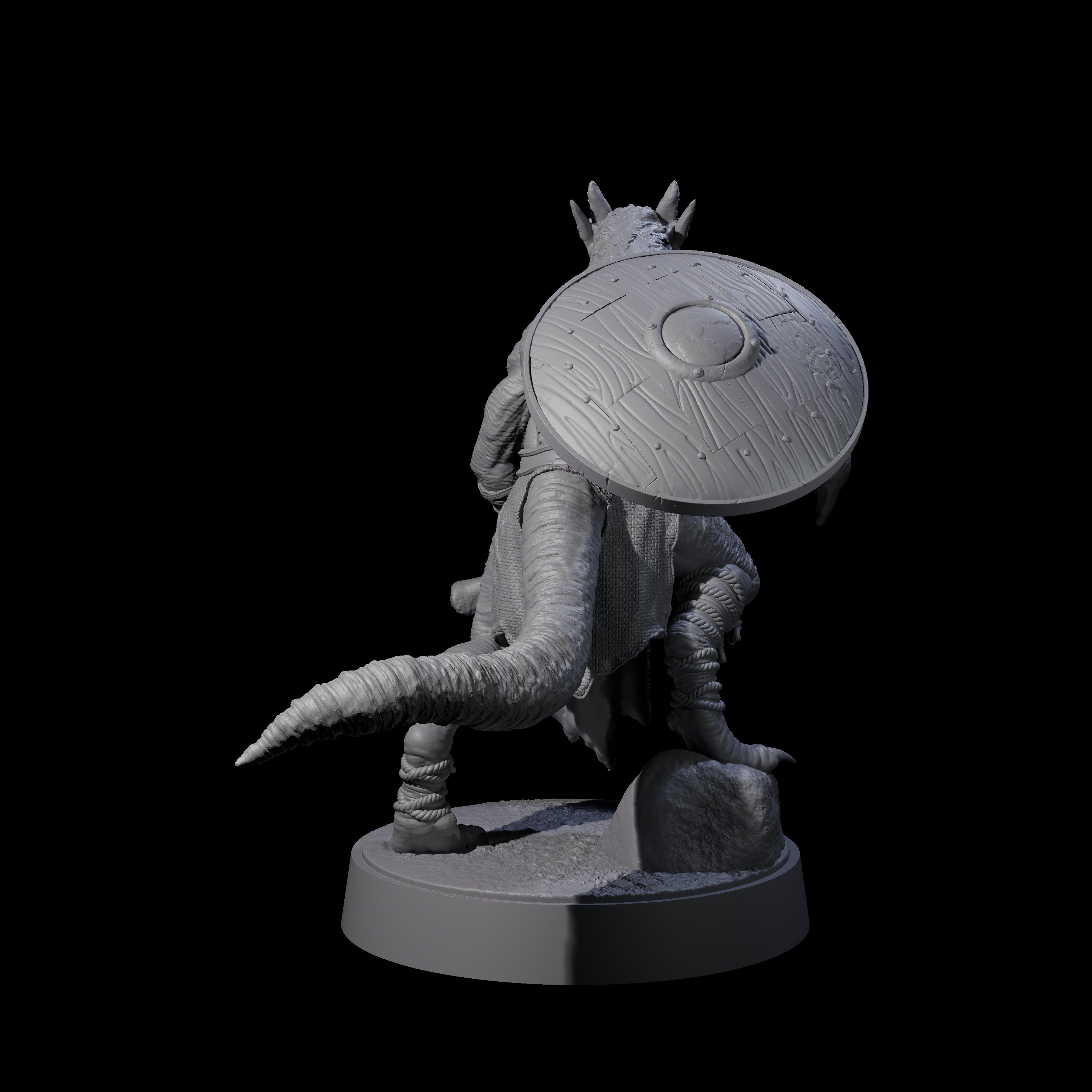 Intrepid Kobold Scout A Miniature for Dungeons and Dragons, Pathfinder or other TTRPGs