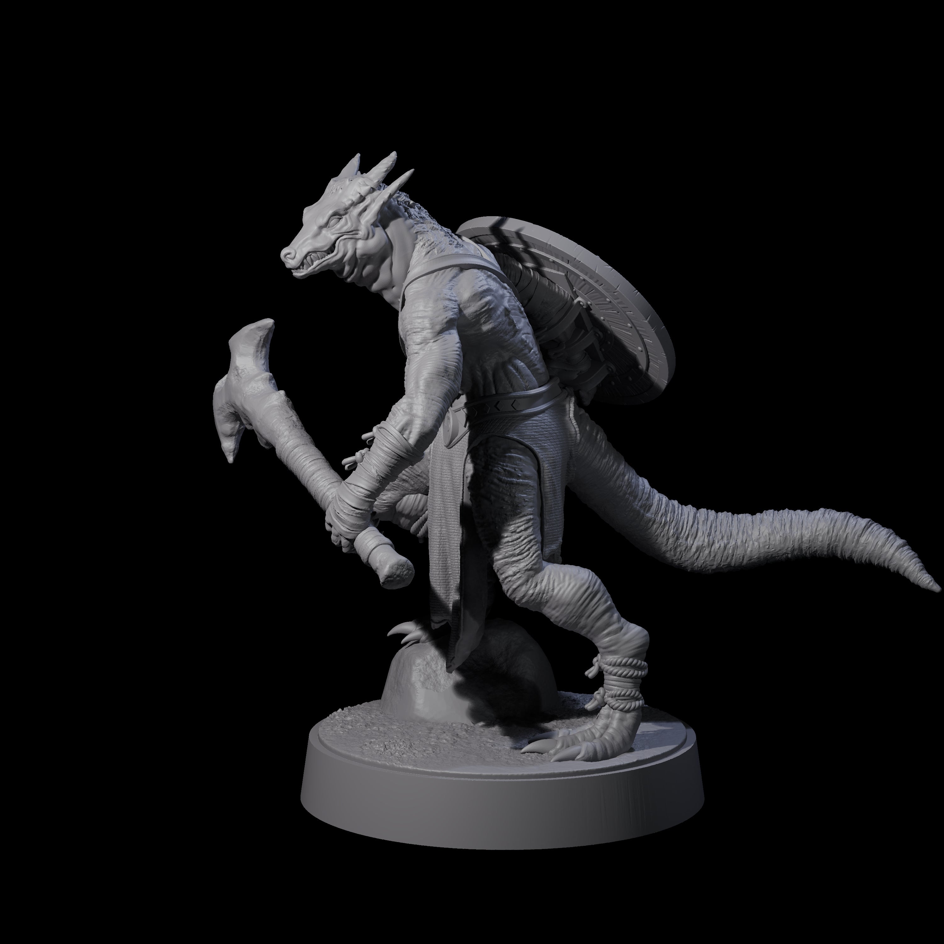 Intrepid Kobold Scout A Miniature for Dungeons and Dragons, Pathfinder or other TTRPGs