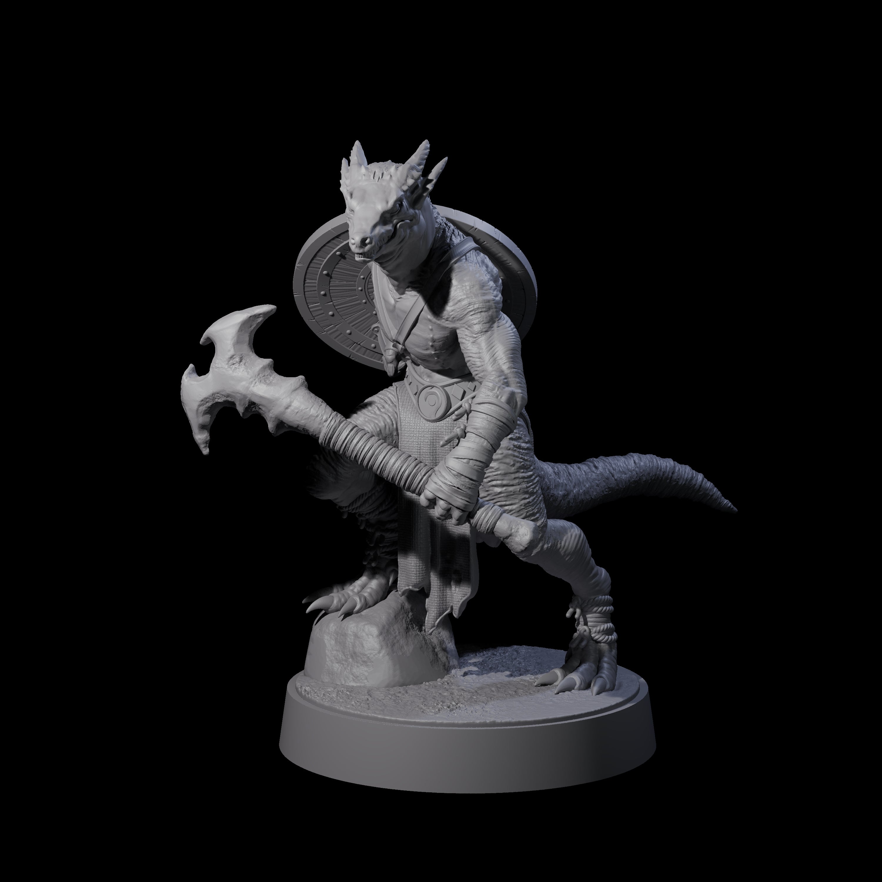 Intrepid Kobold Scout A Miniature for Dungeons and Dragons, Pathfinder or other TTRPGs