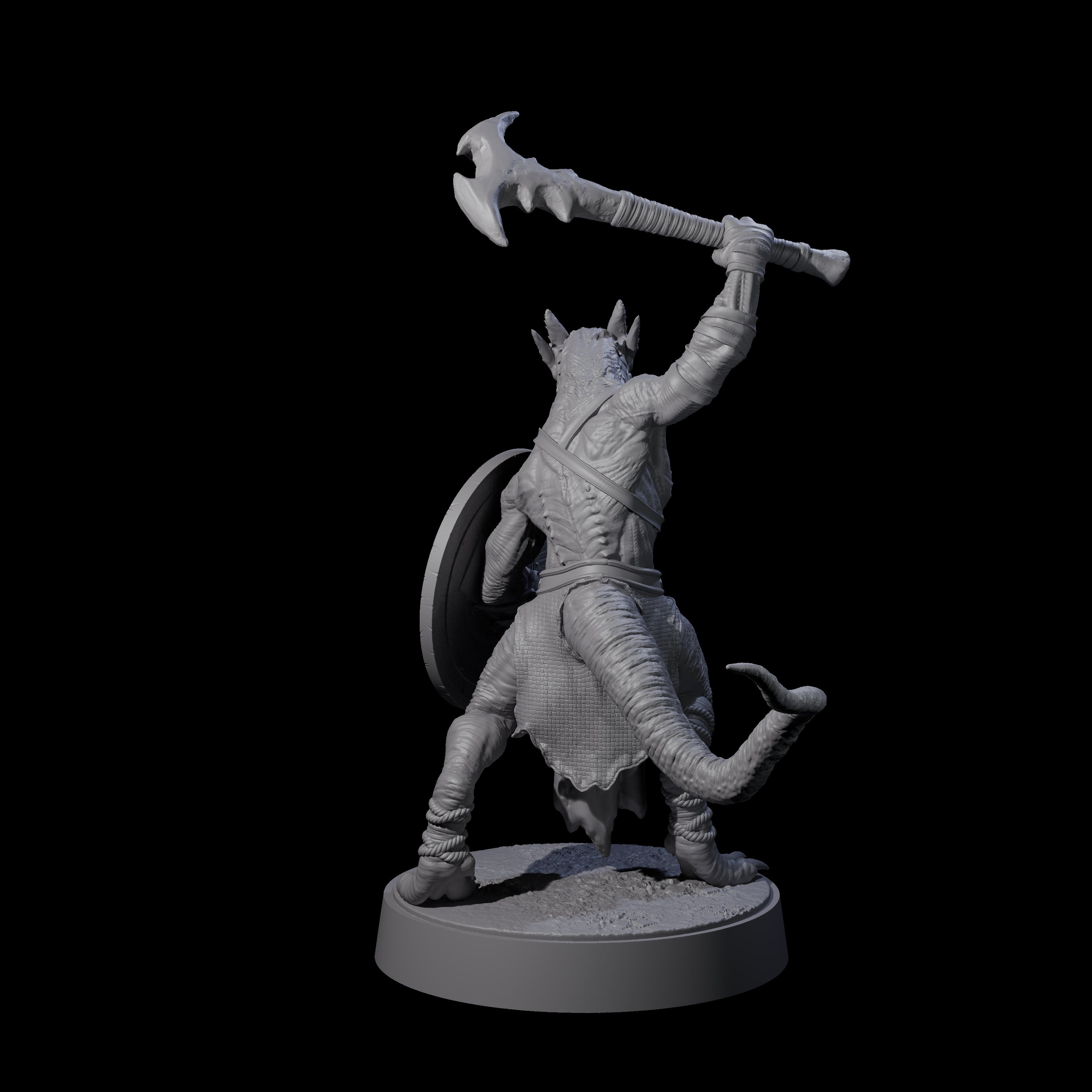 Intrepid Kobold Scout B Miniature for Dungeons and Dragons, Pathfinder or other TTRPGs