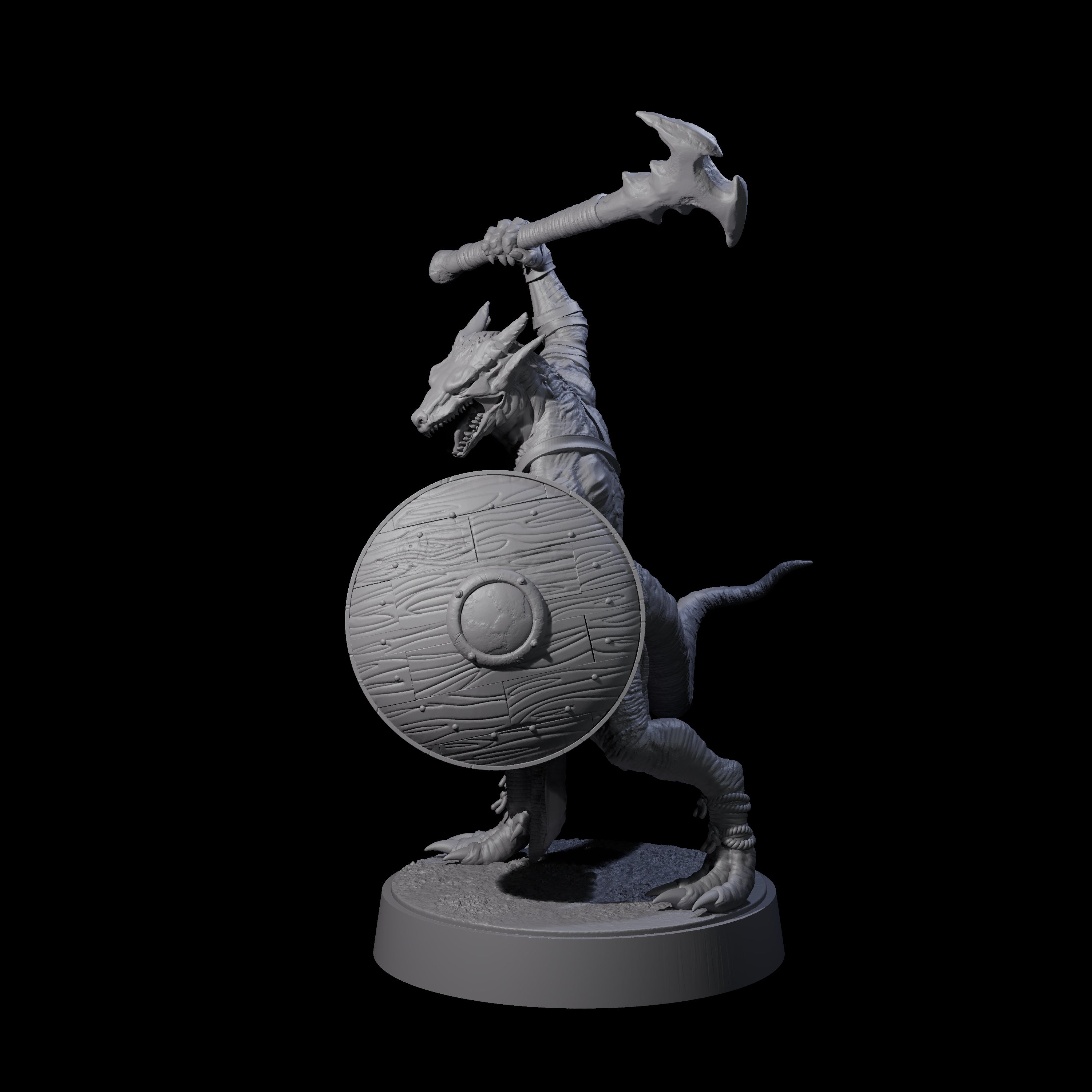 Intrepid Kobold Scout B Miniature for Dungeons and Dragons, Pathfinder or other TTRPGs