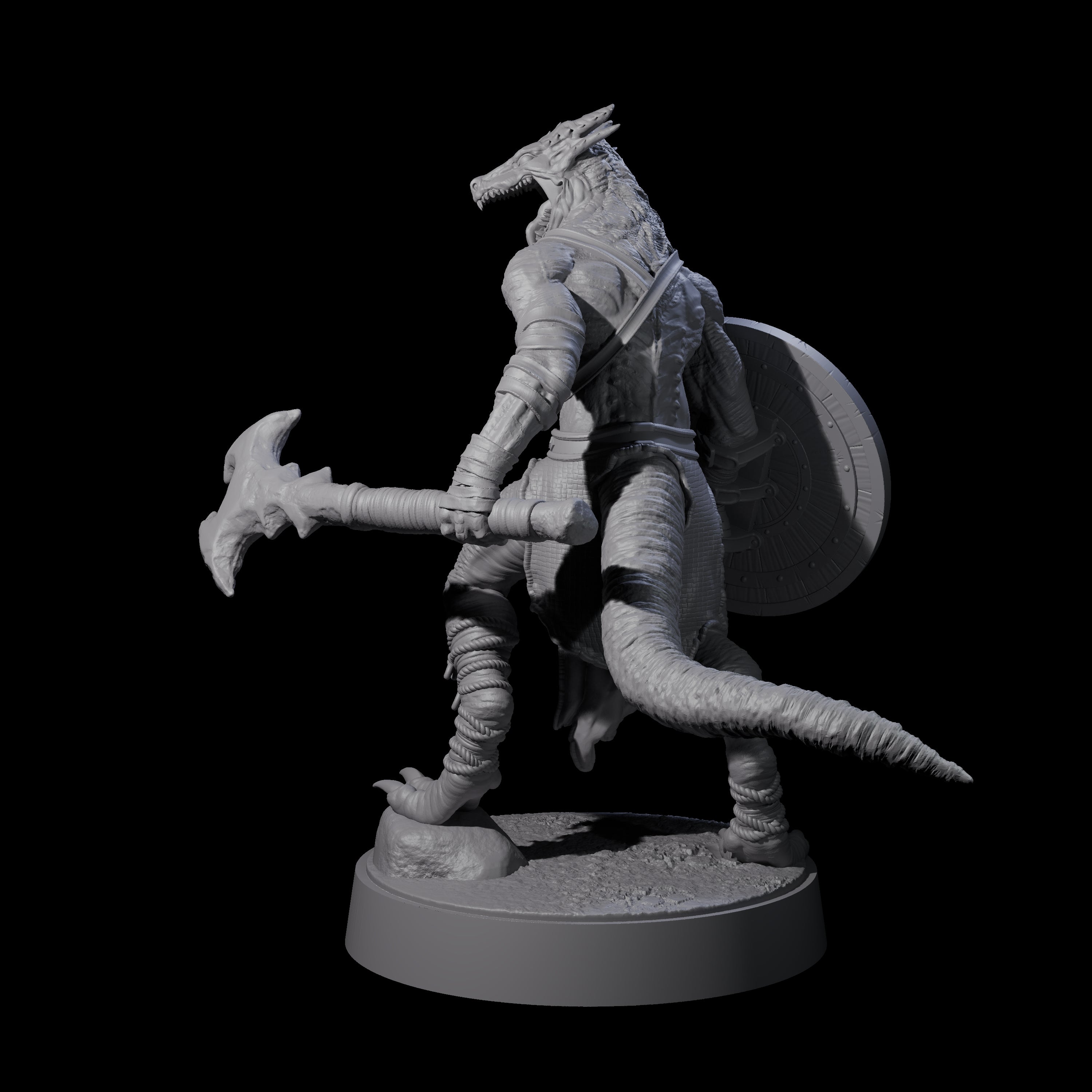 Intrepid Kobold Scout D Miniature for Dungeons and Dragons, Pathfinder or other TTRPGs